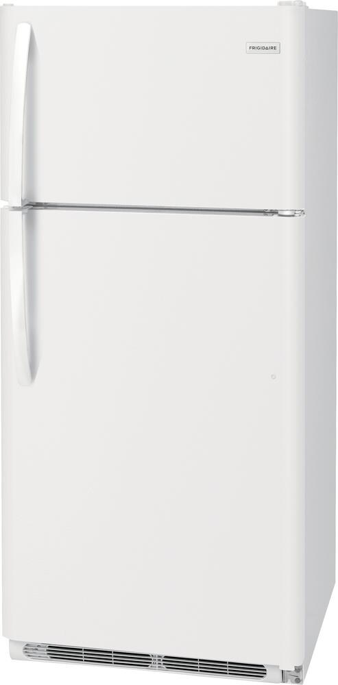 Frigidaire 18 Cu Ft Top Freezer Refrigerator White Energy Star At