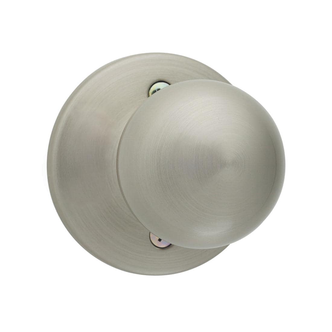 Kwikset KWIKSET POLO STYLE DUMMY KNOB  SATIN NICKEL  488P