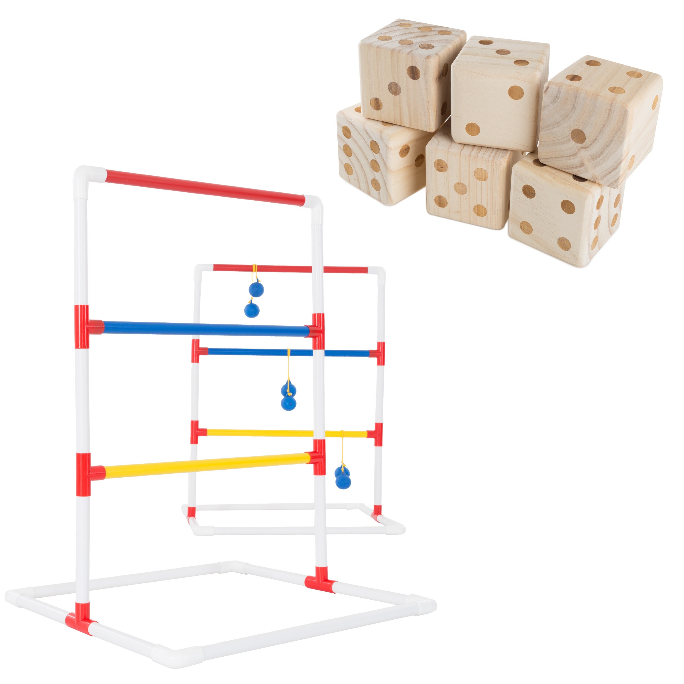 Hey! Play! 80-DZ-ZS Outdoor Outdoor multi game with Case