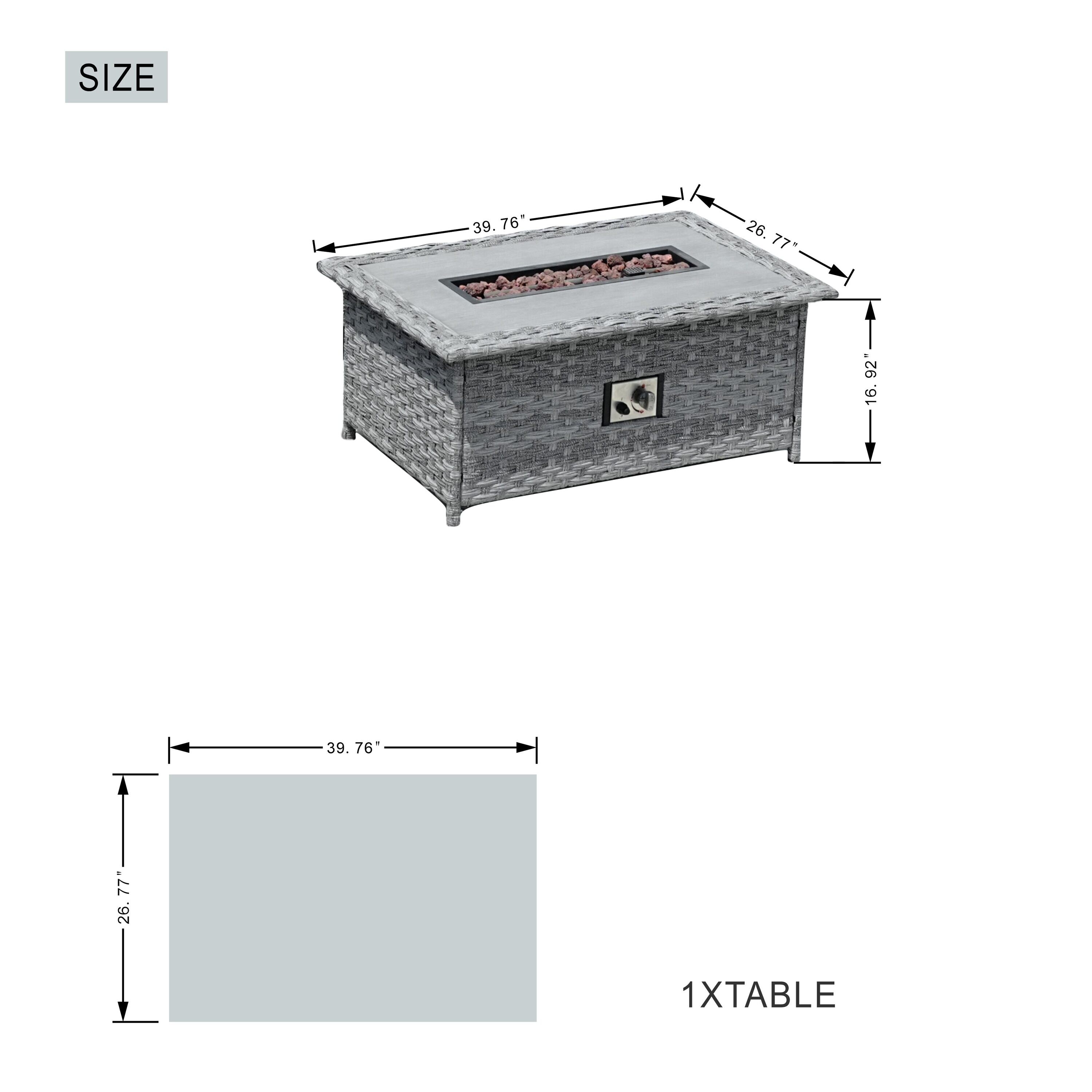 Direct Wicker DWG-1802S&2334SC Patio-Conversation-Sets - View #12