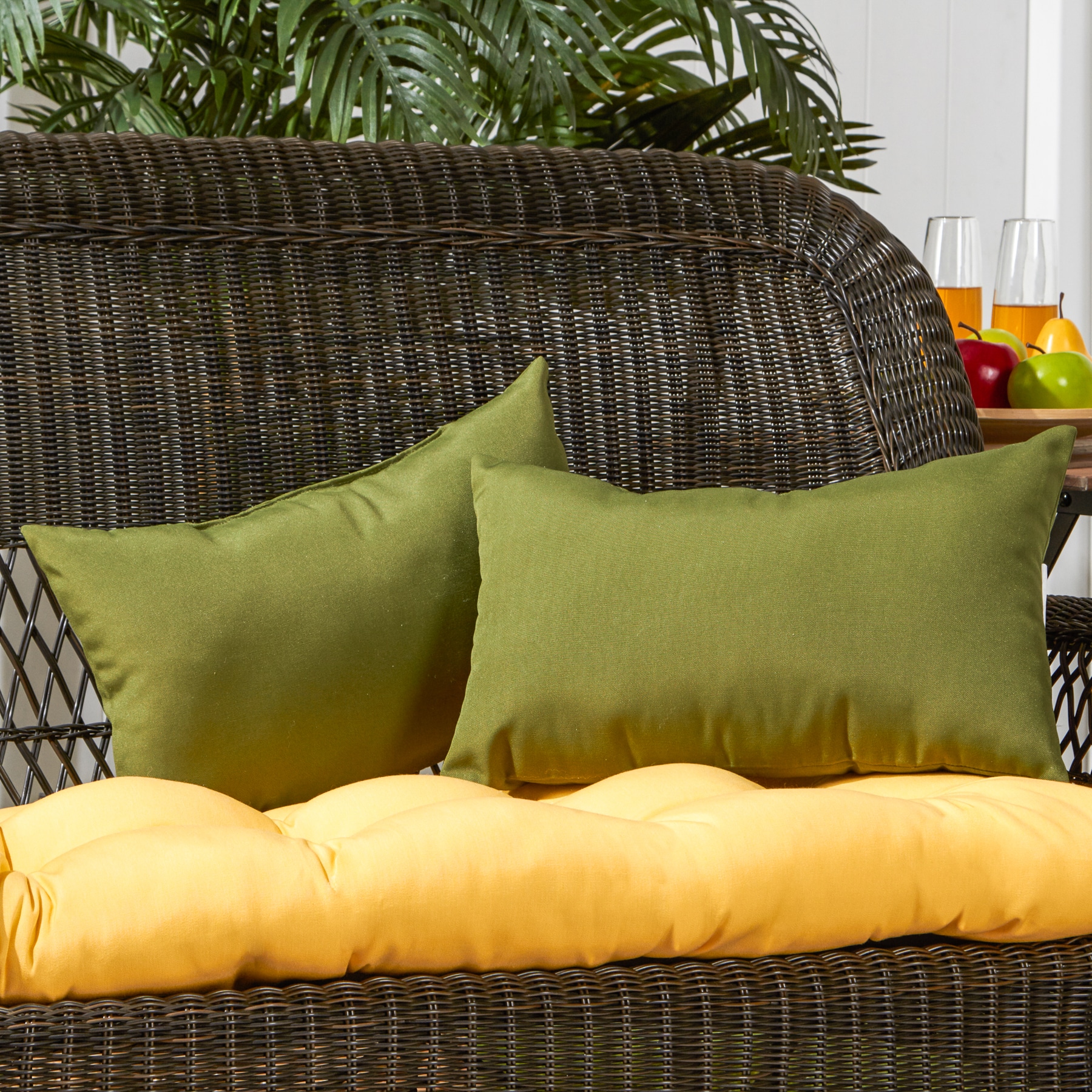 Greendale Home Fashions OC5811S2-HUNTER Outdoor-Accent-Pillows - View #5