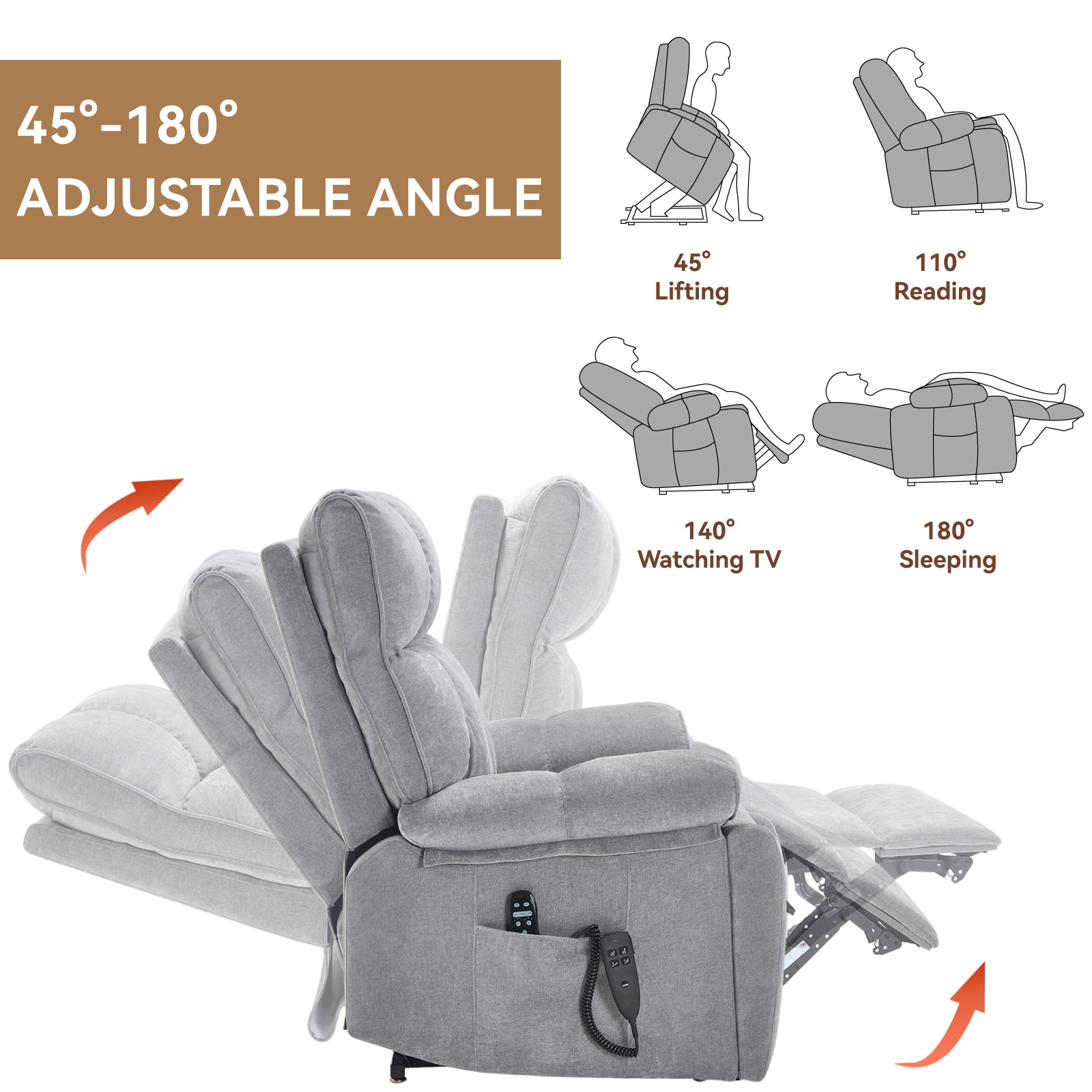 Mondawe MD-TP59AAE recliners - View #7