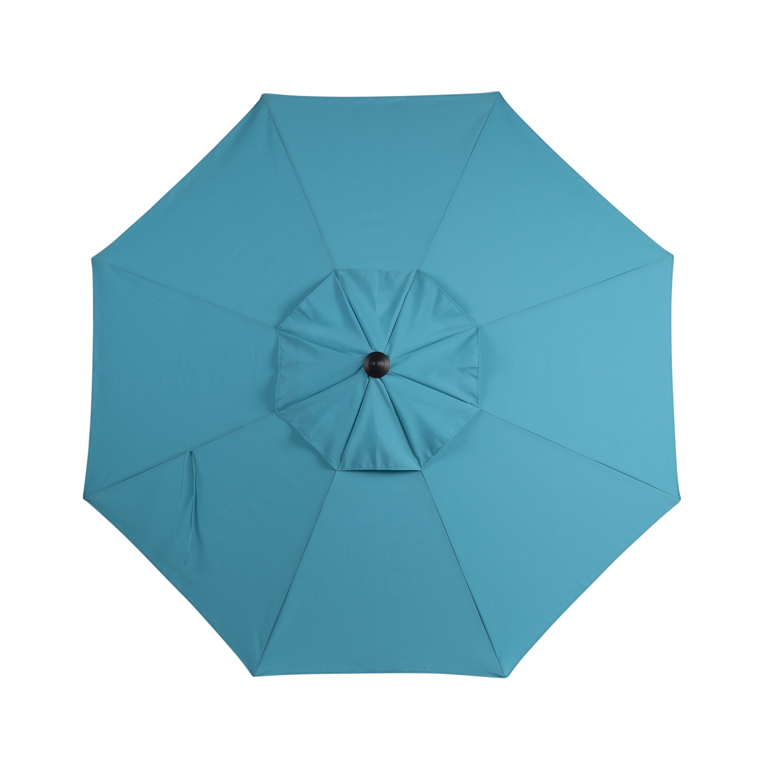 SimplyShade 9-ft Spectrum Peacock Auto-tilt Market Patio Umbrella at ...