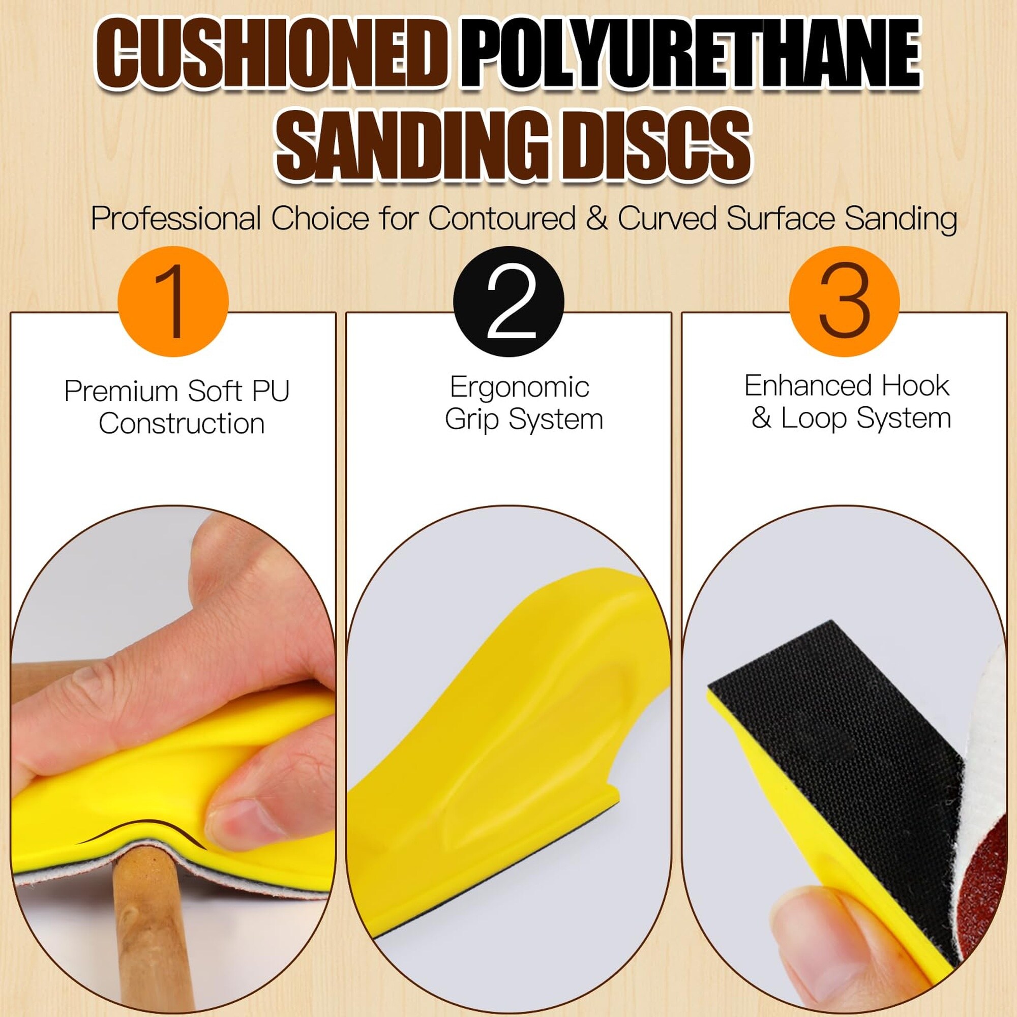 Numhew NHLYNN15696 Sanding-Sponges - View #4