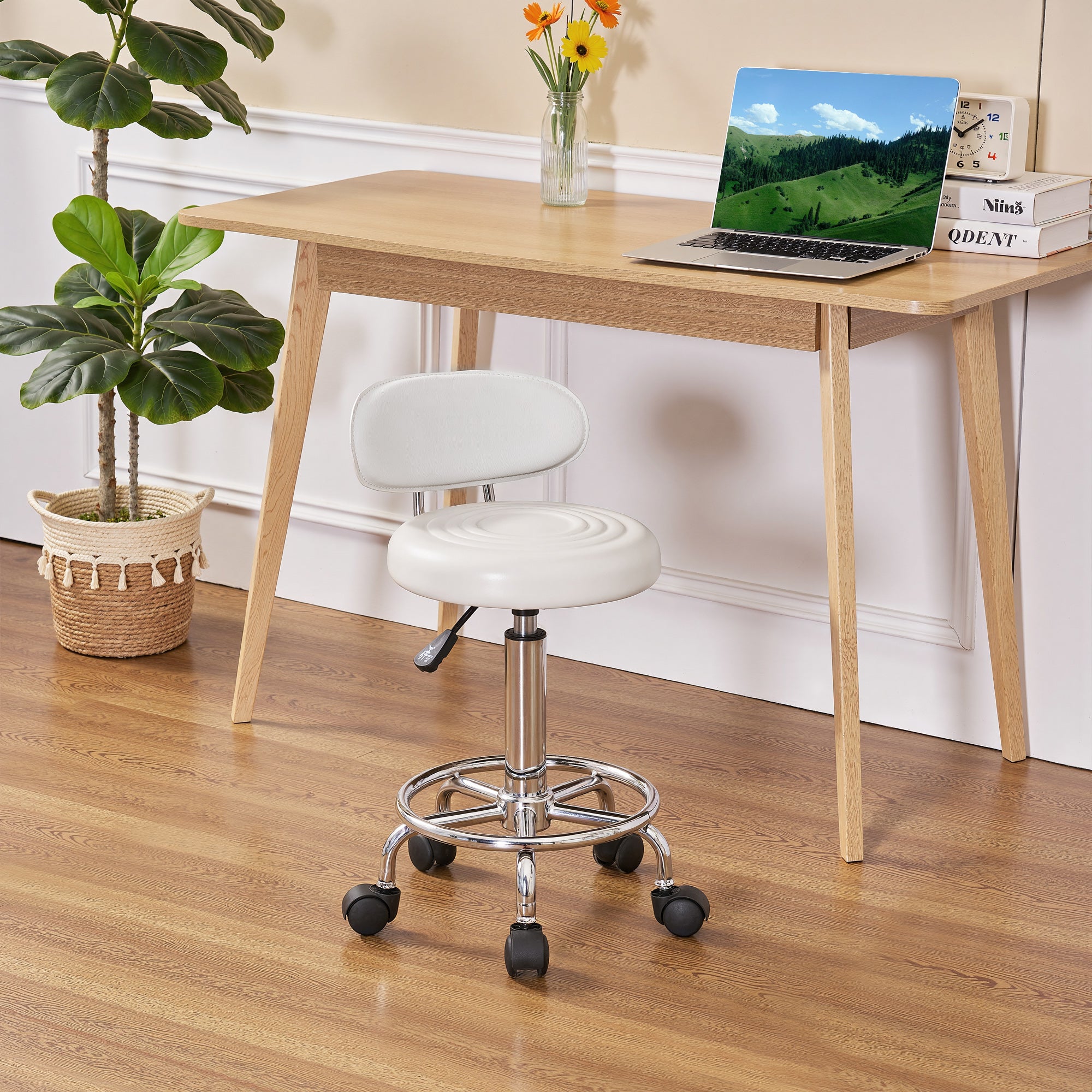 Vecelo LOE-CC-RF01-WHE stools - View #3