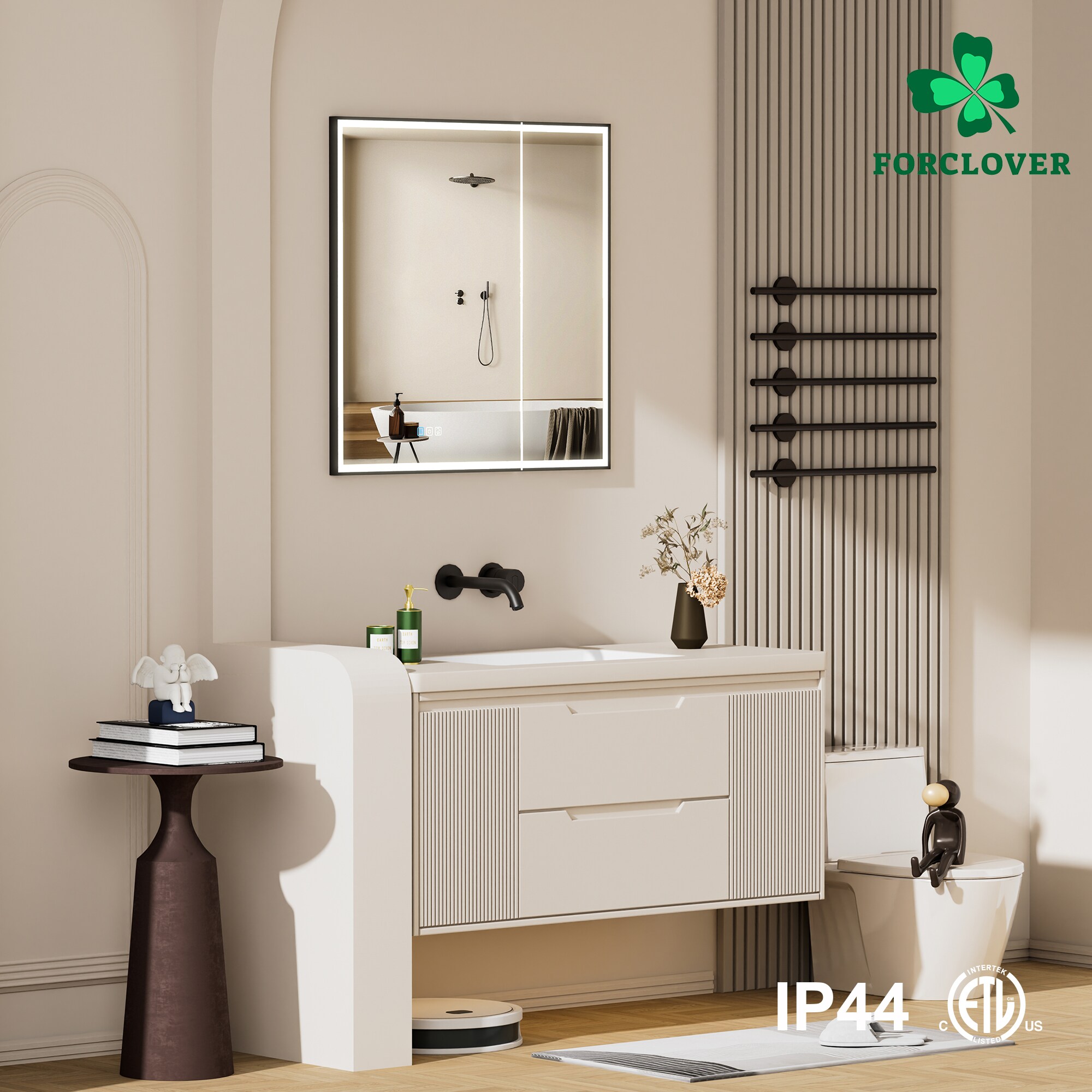 Forclover MF03ZC-BK3030 Bathroom-Medicine-Cabinets - View #15