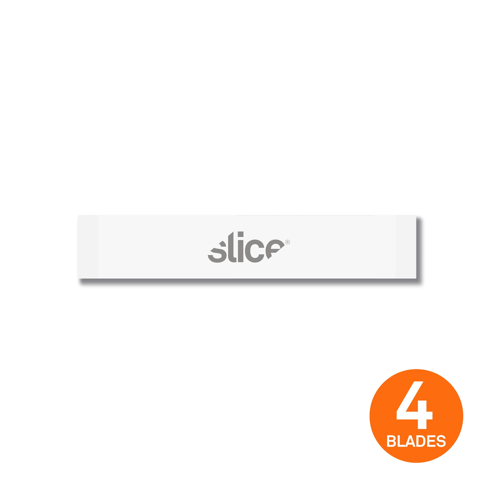 Slice 10535 Chisel (Narrow, Double-Sided) Ceramic zirconium oxide Utility Razor Blade( 4 -Pack)