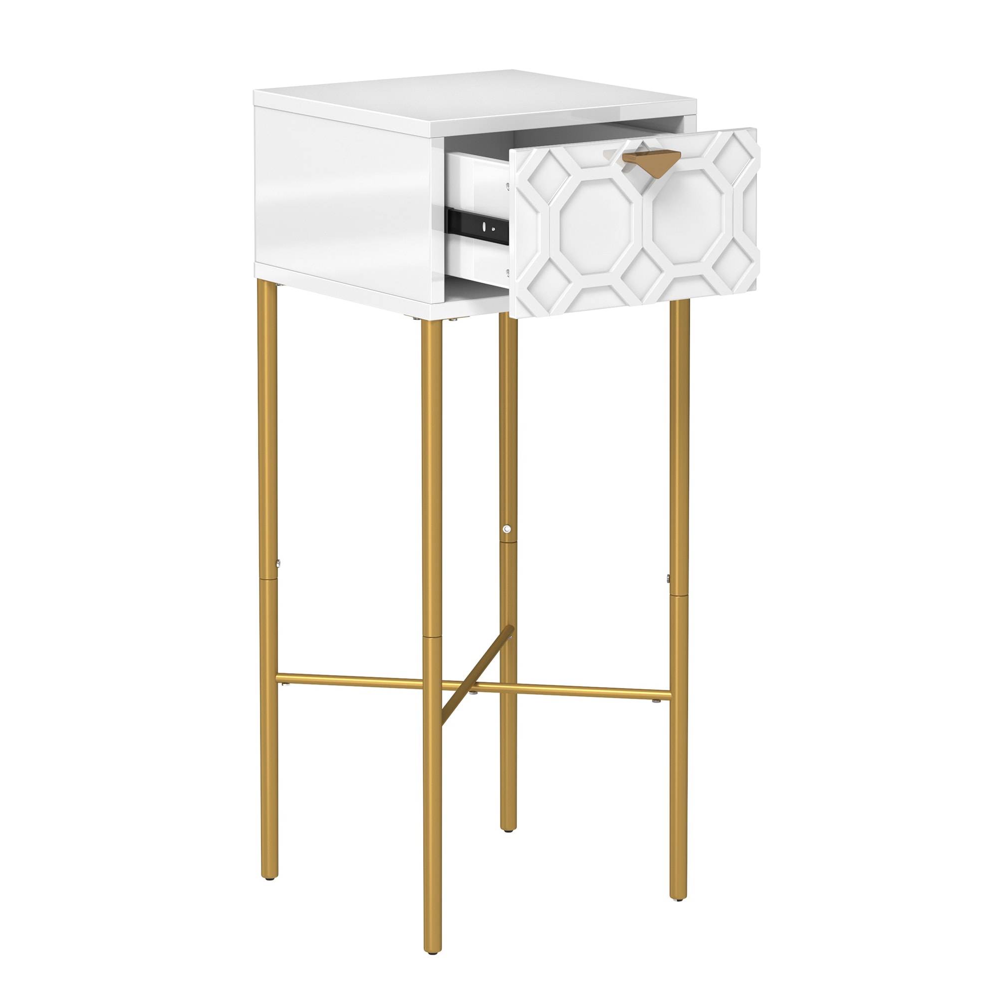 Clihome CL-CN1-WH End-Tables - View #3