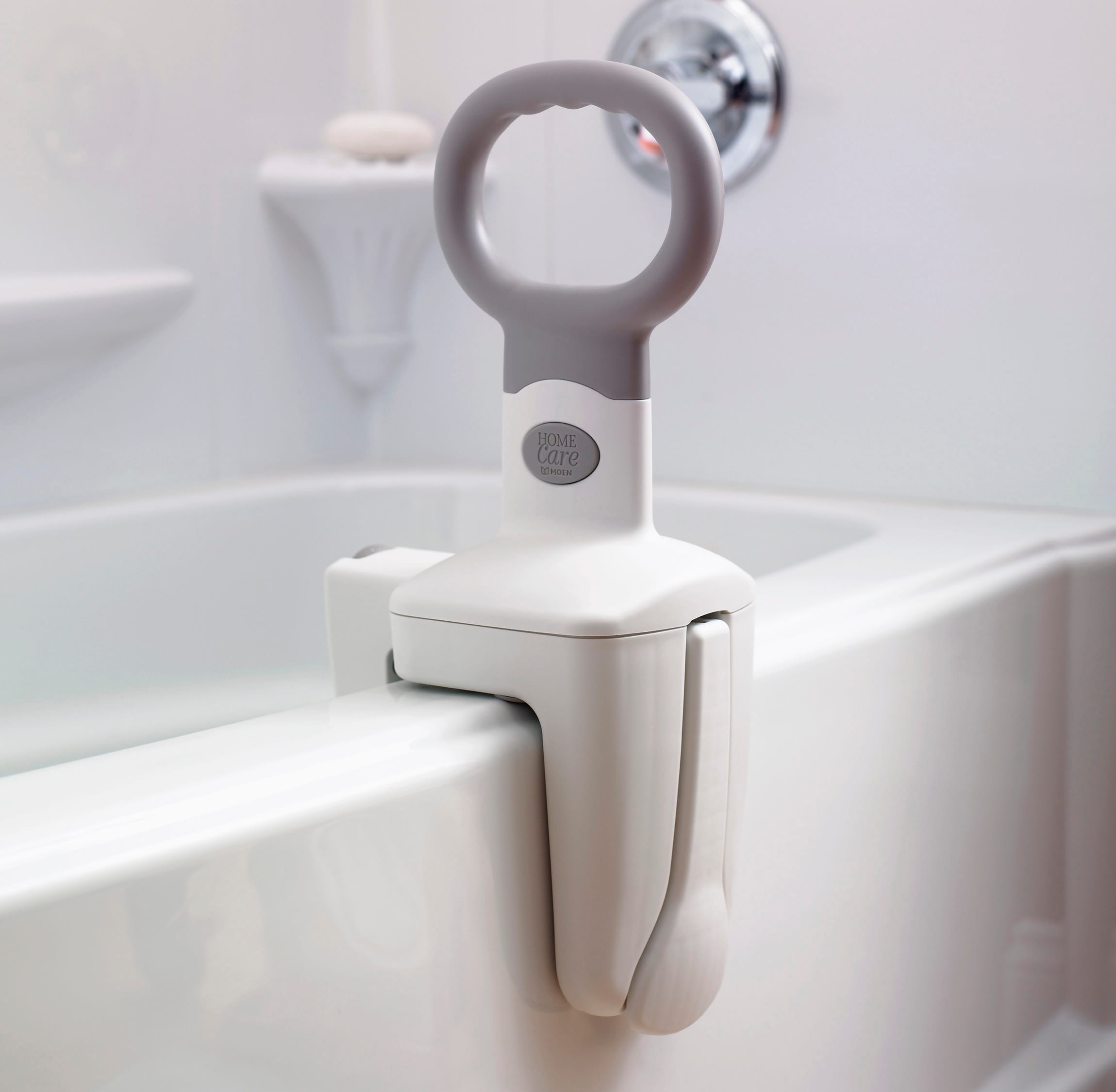 Home Care 16-1/2 in. Securelock Tub Grip in White