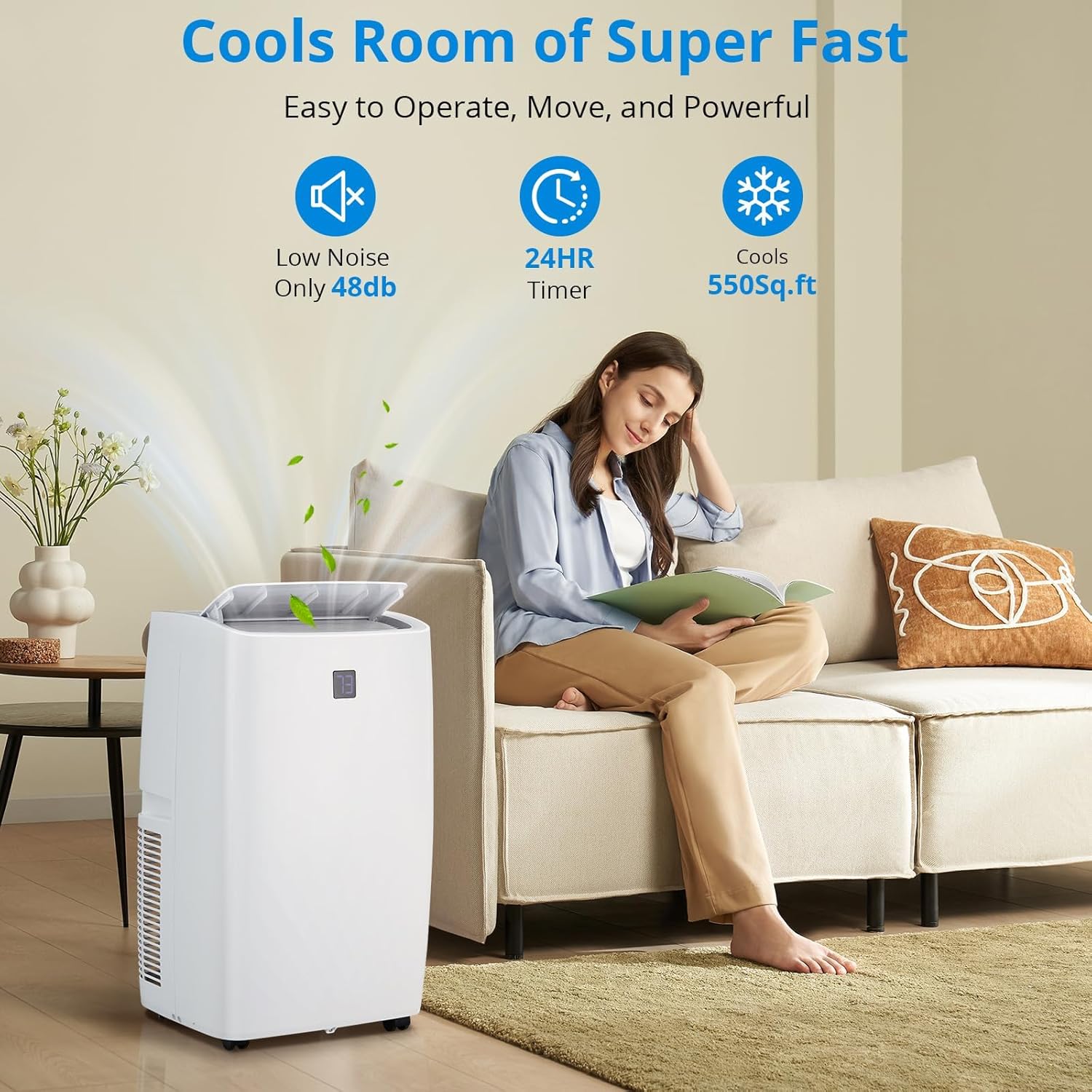 WhizMax PD-PHO-10YSJ5D4 Portable-Air-Conditioners - View #5