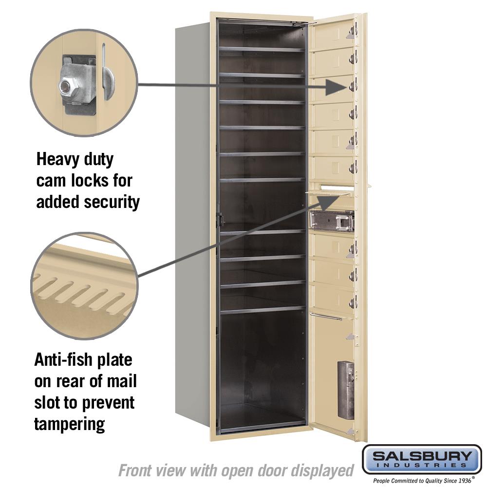 SALSBURY INDUSTRIES 3716S-09SFU mailboxes - View #2