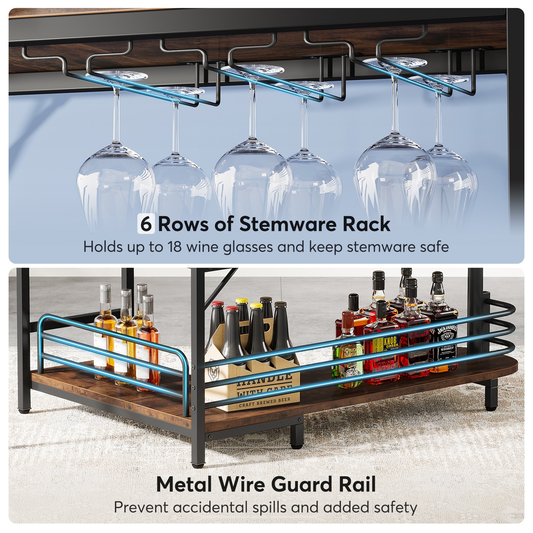 Tribesigns HOGA-C0555 Wine-Racks - View #5