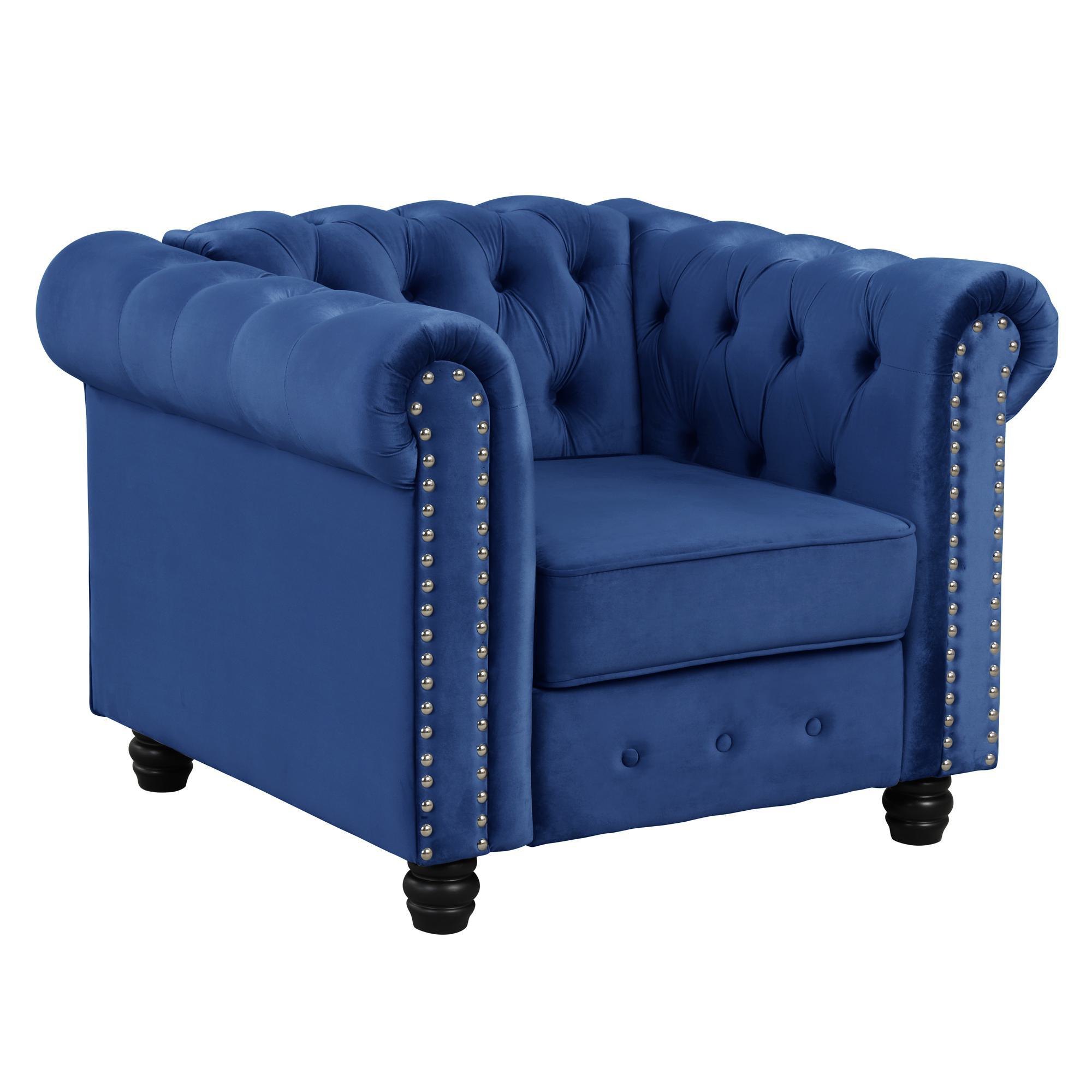 FARATI 8707-BLUE-1 chairs - View #3
