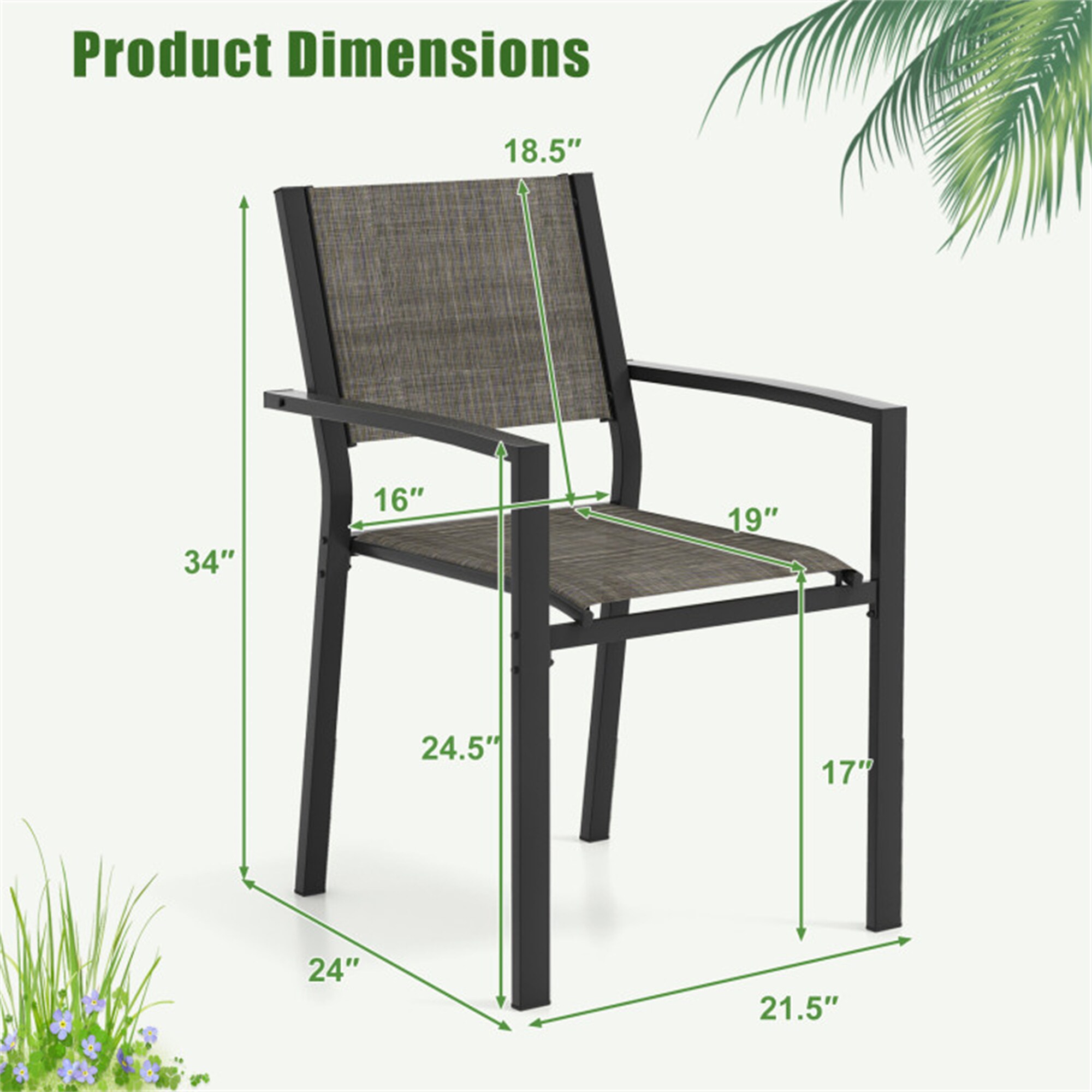 BABOOM BOM-W68941-CO Patio-Chairs - View #4