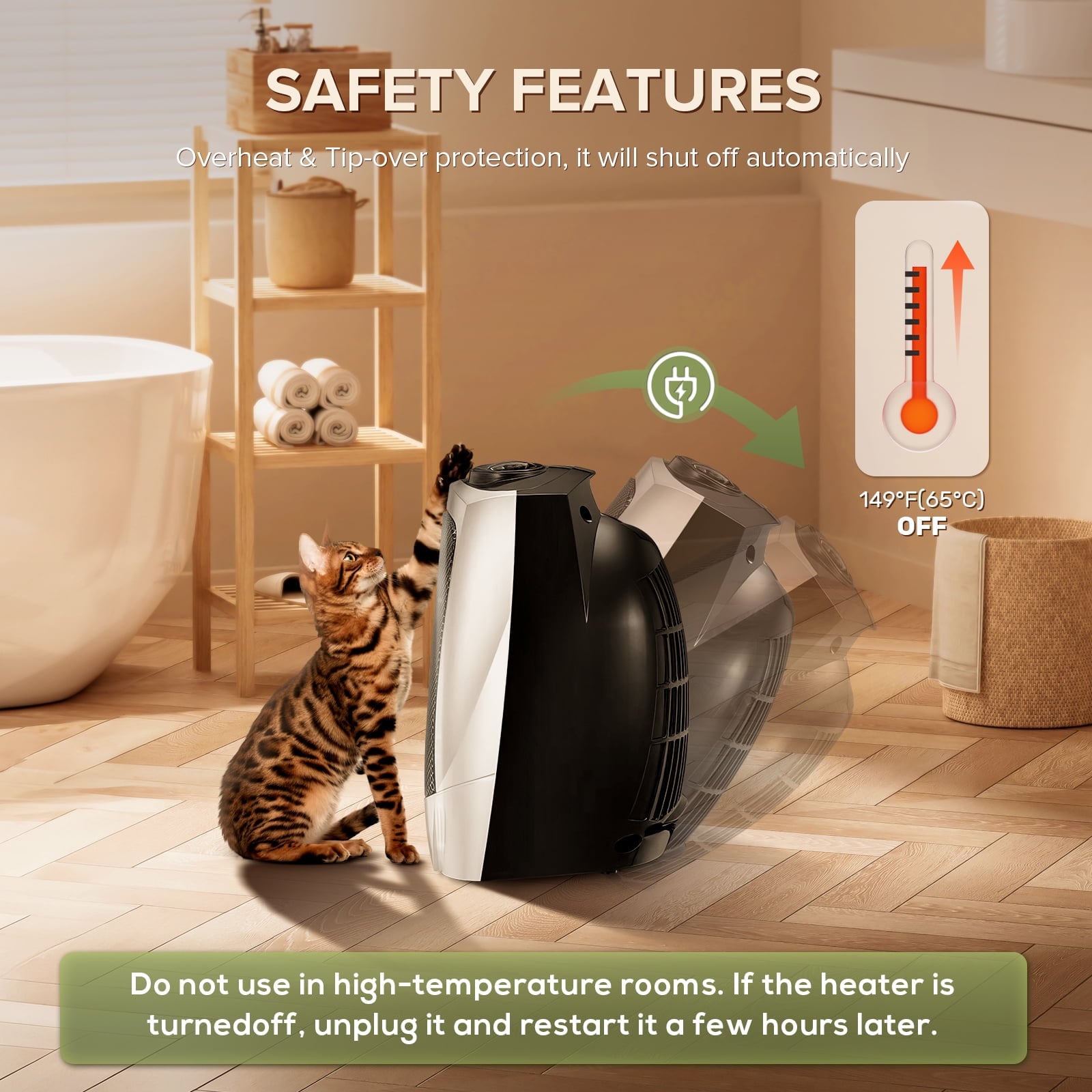 Antarctic Star LSAS-H56901XS Portable-Electric-Heat - View #2