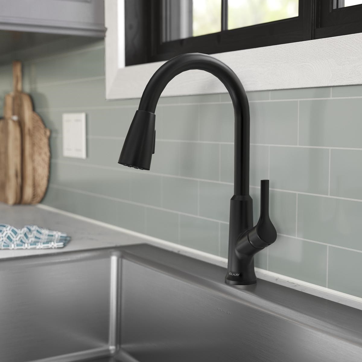Elkay LWF1410MB Kitchen-Faucets - View #2