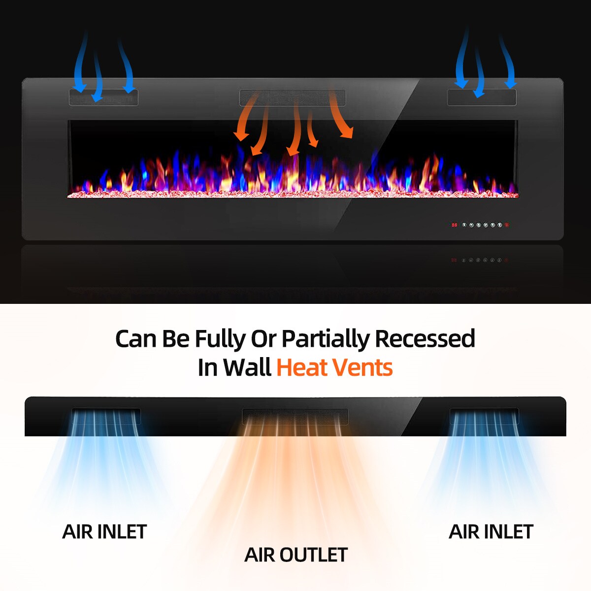 EdenDirect LW-860C3U Electric-Fireplaces - View #5