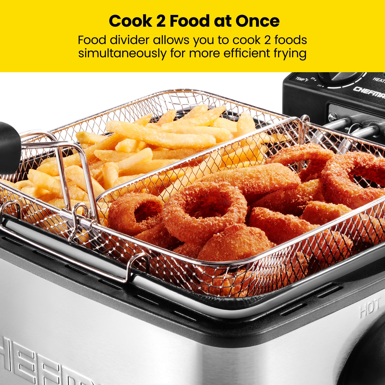 Big Chefman Deep Fryer Review with Wings, Fries, Poppers, Chicken, and More  