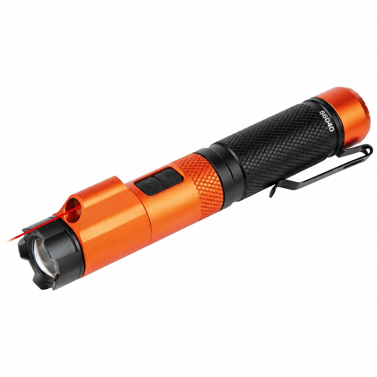 Afoxsos  Magnetic LED Flashlight 350 Lumen renewable power Twist Focus Laser Pointer USB Charging Cable Hands Free for Work and Outdoor