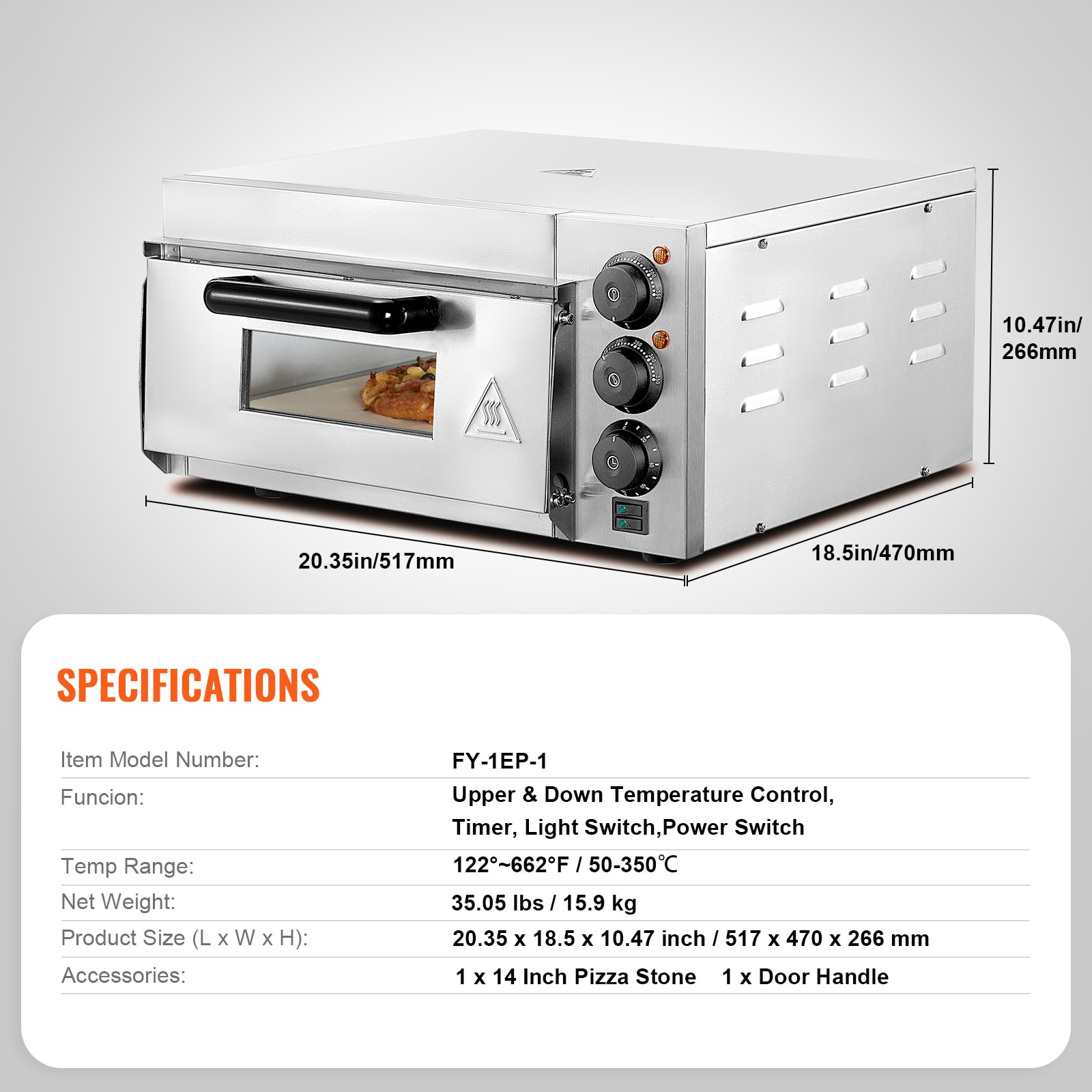 SVOPES SVOPESFMDRPSL06816V1 Outdoor-Pizza-Ovens - View #8