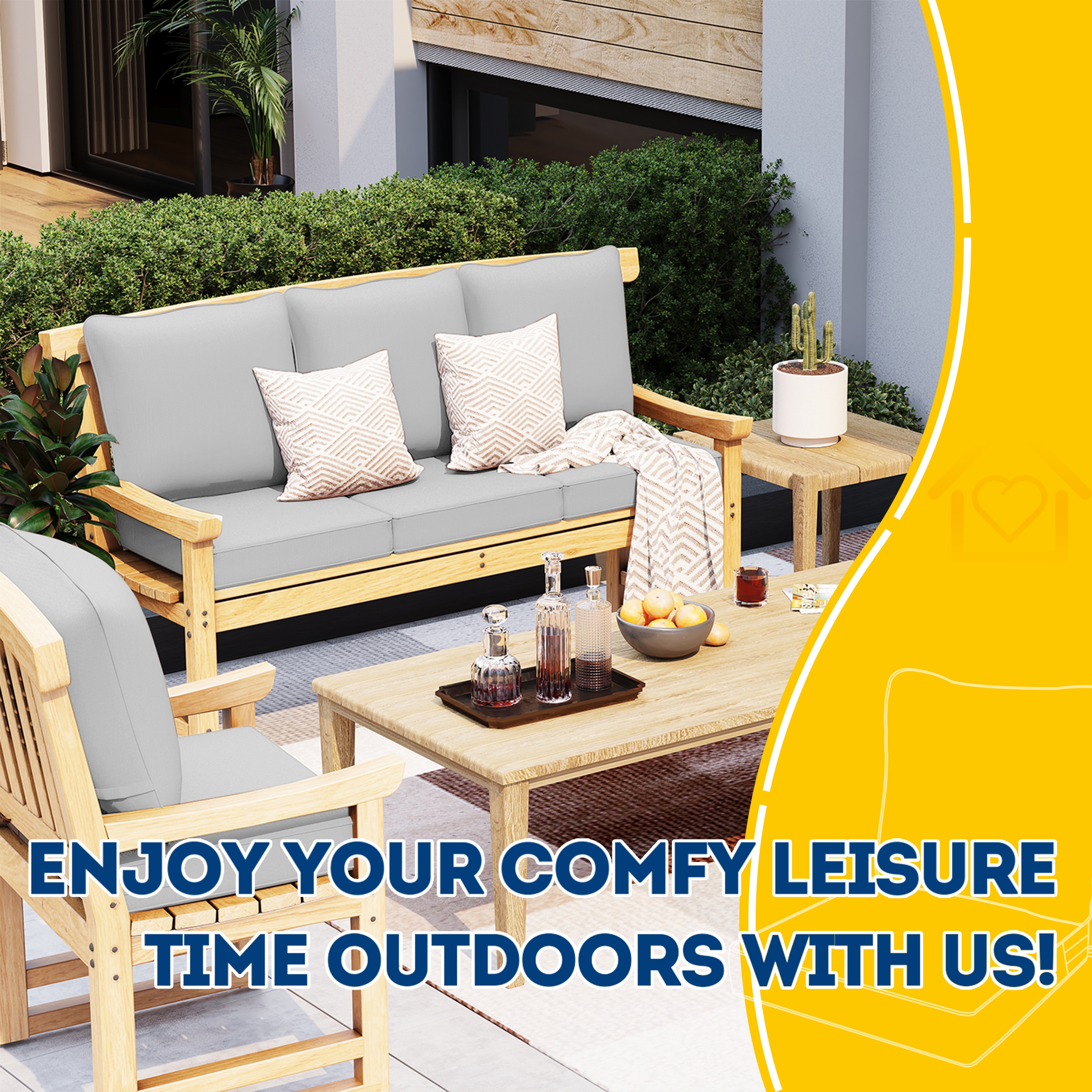 AAAAAcessories AOC-D-LAN-2PACK Patio-Furniture-Cushions - View #11