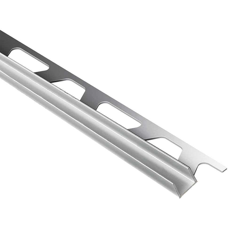 Schluter Systems SG80ACB15 Deco-SG 0.313-in W x 98.5-in L Bright chrome anodized aluminum Aluminum Shadow gap Tile Edge Trim