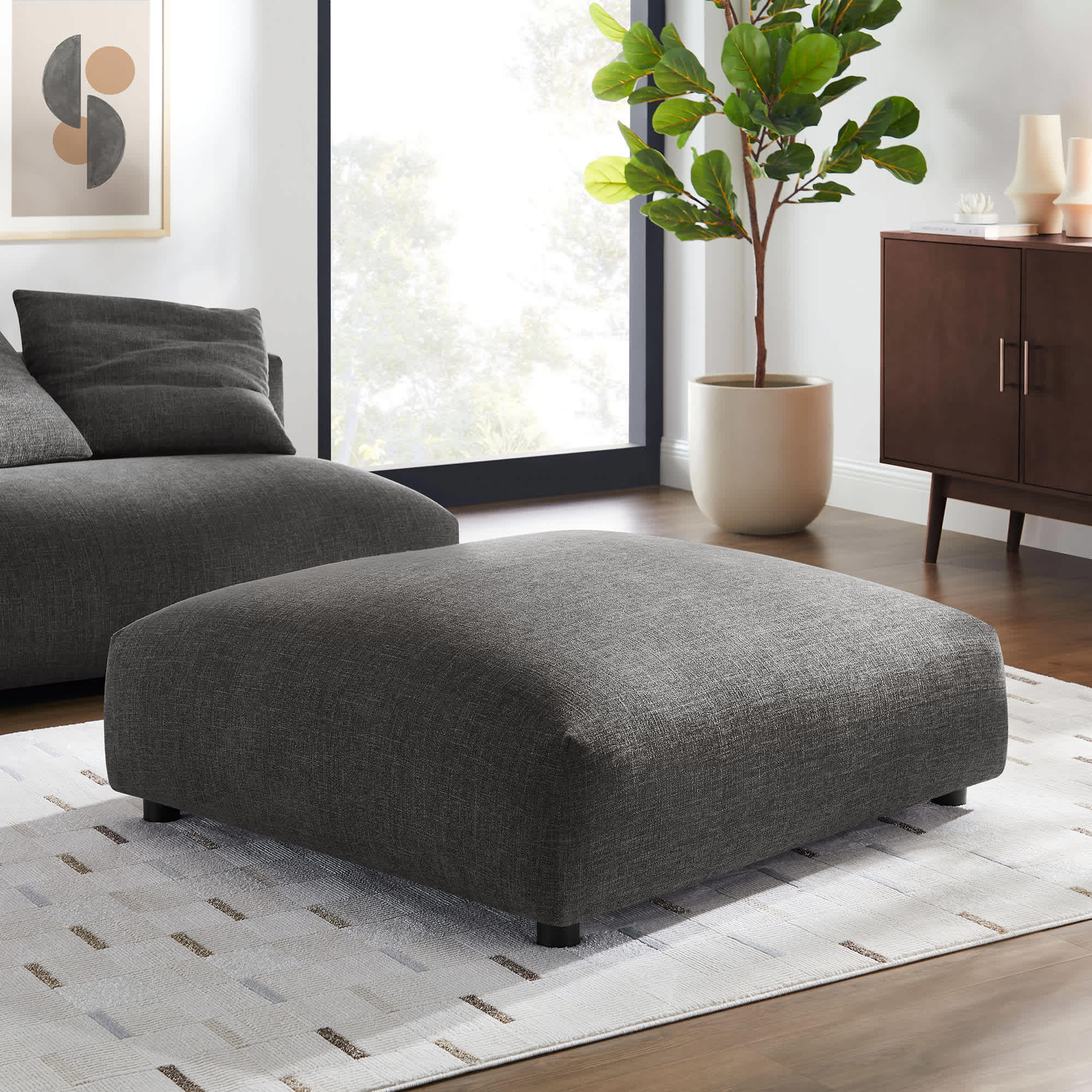 Modway EEI-6889-CHA Indoor-Ottomans - View #7