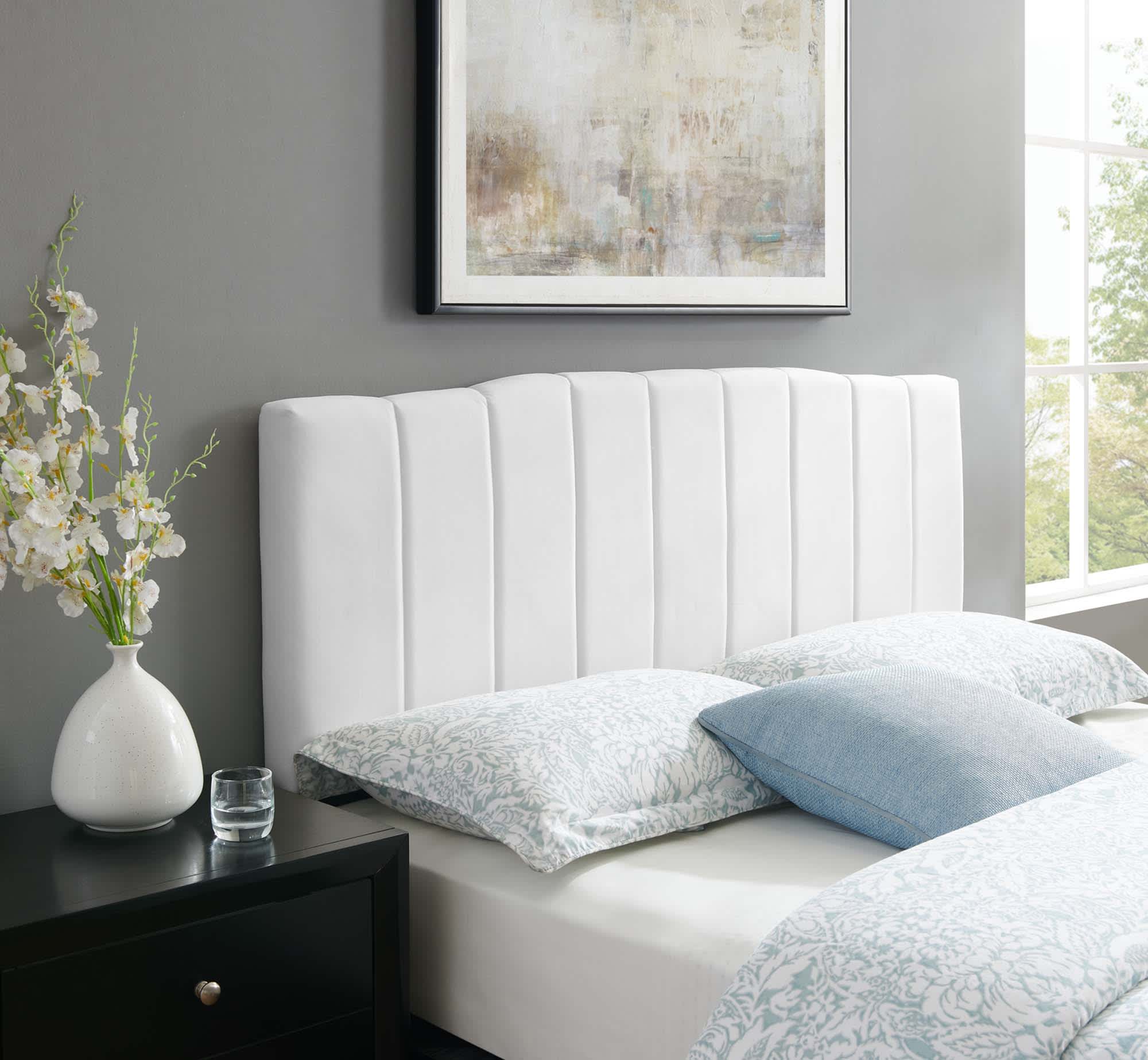 Modway MOD-6182-WHI Upholstered-Headboards - View #7