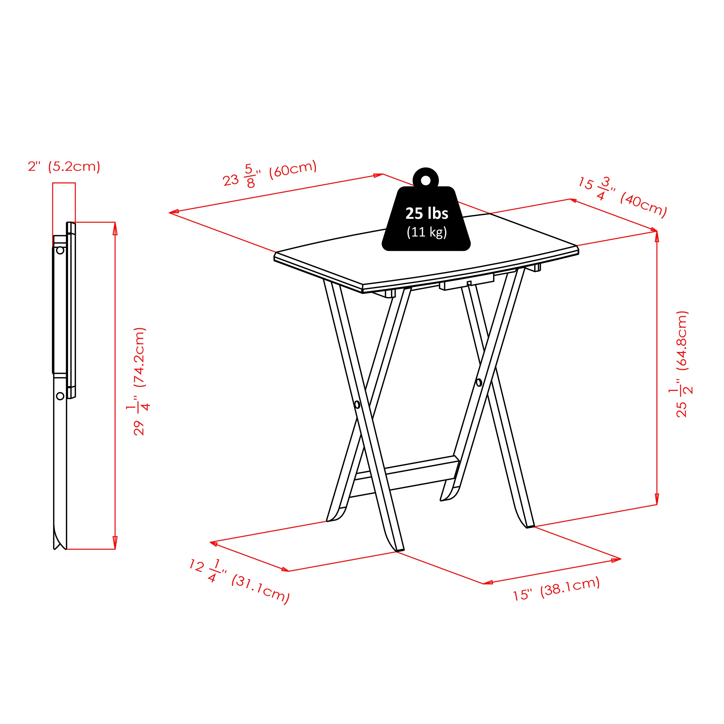 Winsome Wood 92517 Folding-Tables - View #12