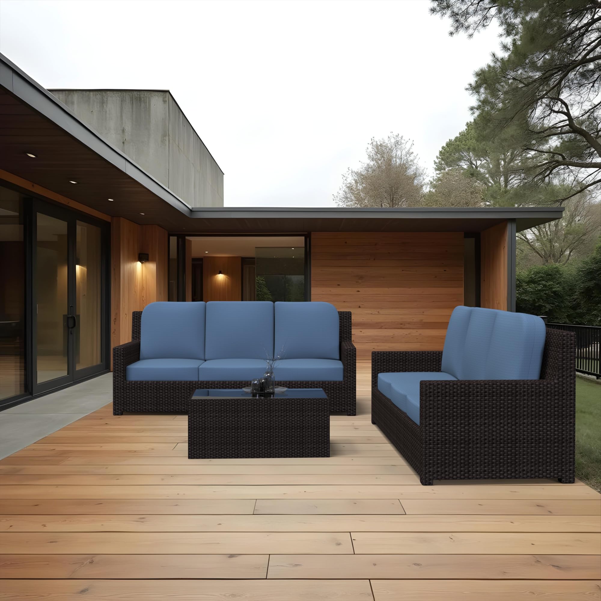 Covers & All CUSH6003S-CRSB Patio-Furniture-Cushions - View #5