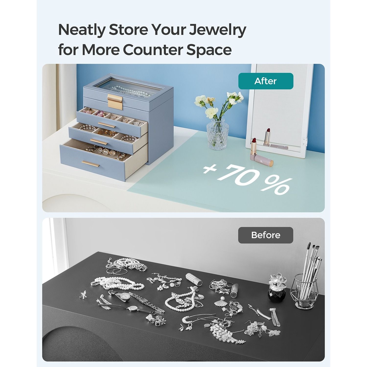 Slickblue D-SM-10Q161CBJU Jewelry-Organization - View #3