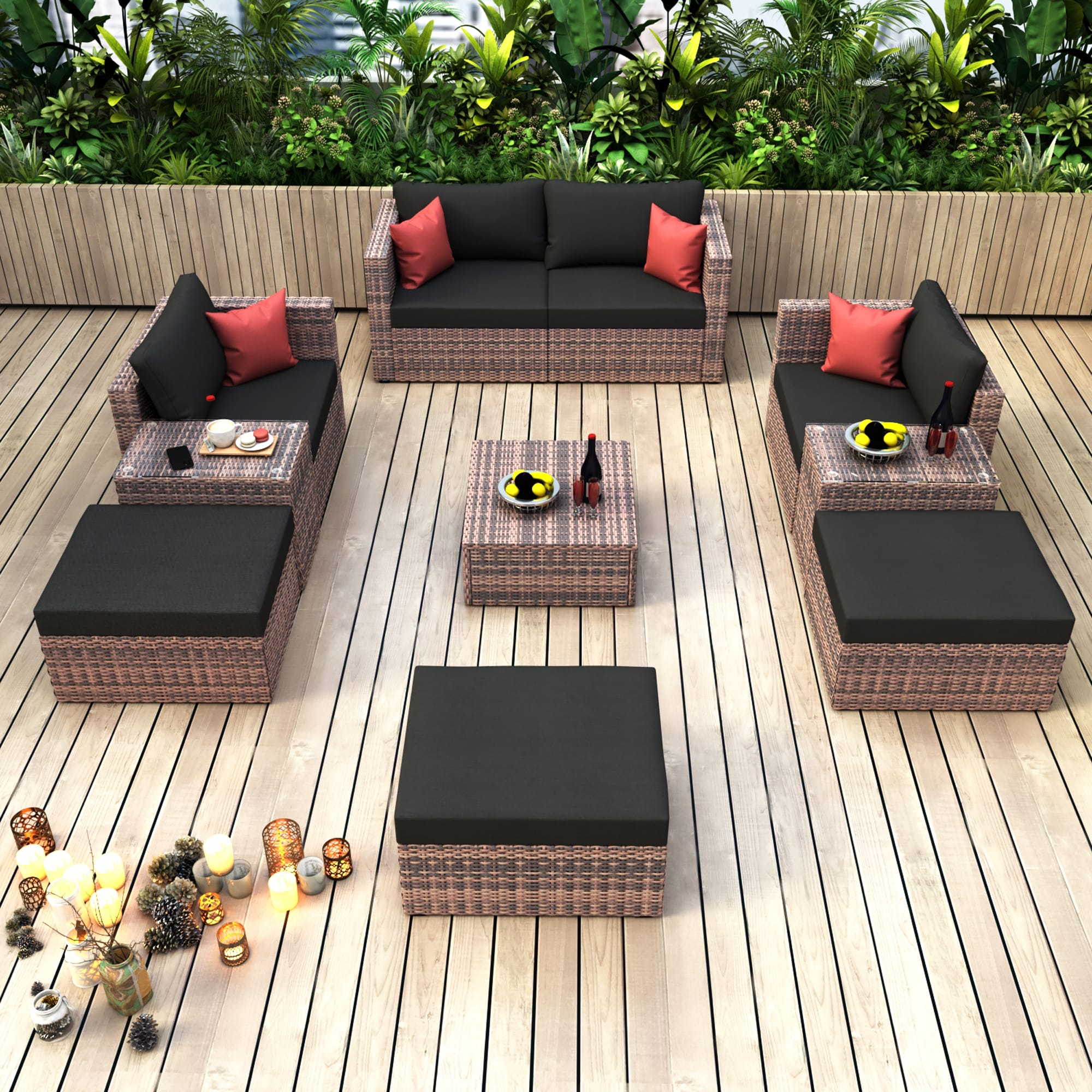 ModernLuxe L-W400S00033 Patio-Conversation-Sets - View #2