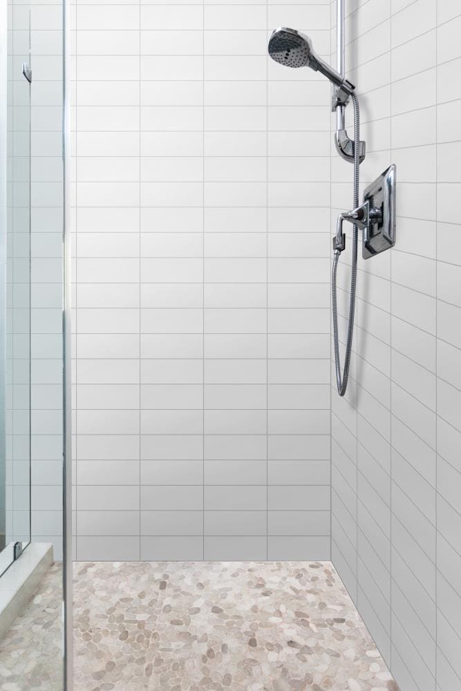 Emser CHOICE 68-Pack Gray 6-in x 6-in Glazed Ceramic Subway Wall Tile
