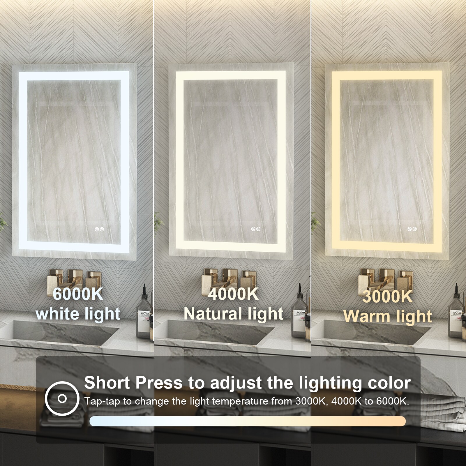 CALVON M1ABMR2436 Framed-Bath-Mirrors - View #4