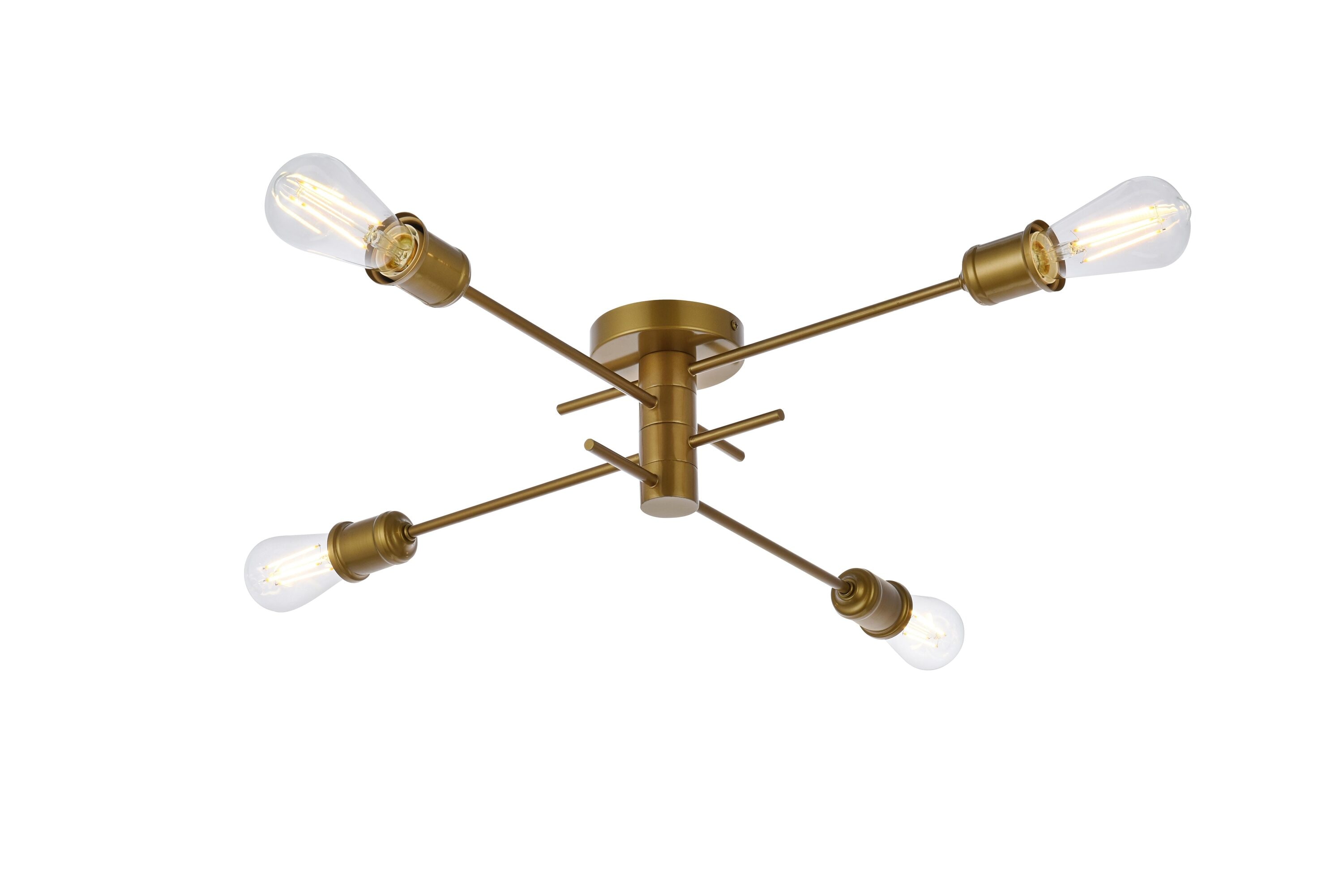 Elegant Decor HFDL21150F26BR flushmounts - View #3