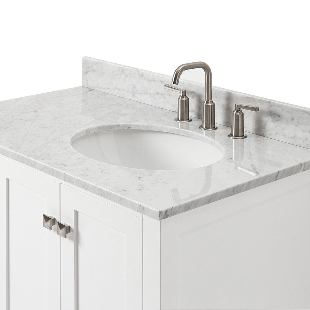 ARIEL A037SRCW2OVOWHT Bath-Vanity-Combo - View #8