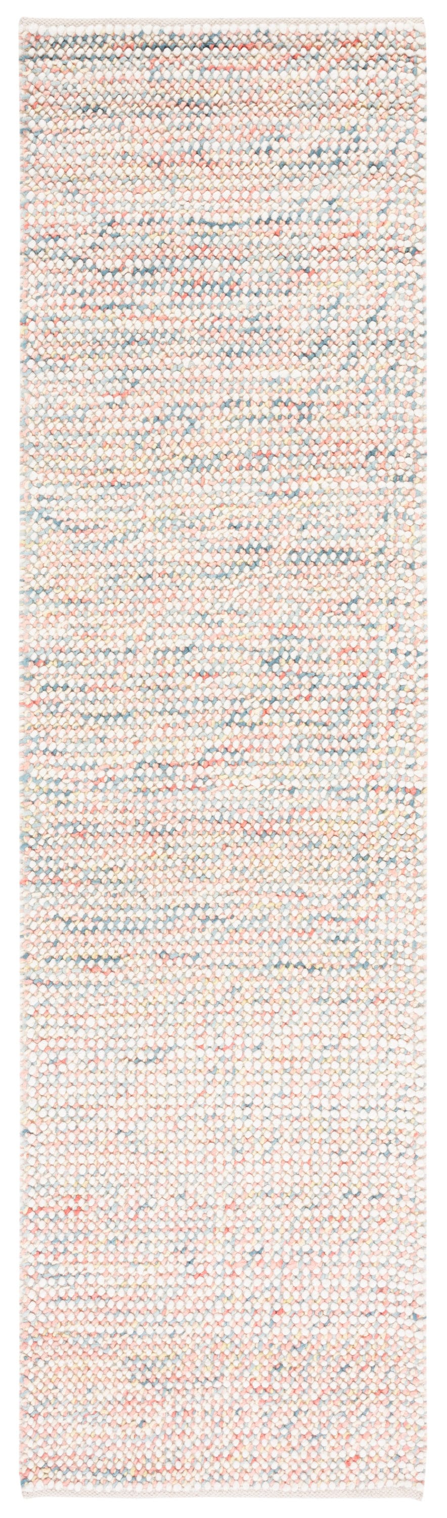 Safavieh VRM401U-28 Vermont Radovinka 2 x 8 (ft) Wool Ivory/Pink Rectangular Indoor Geometric Bohemian/Eclectic Runner rug