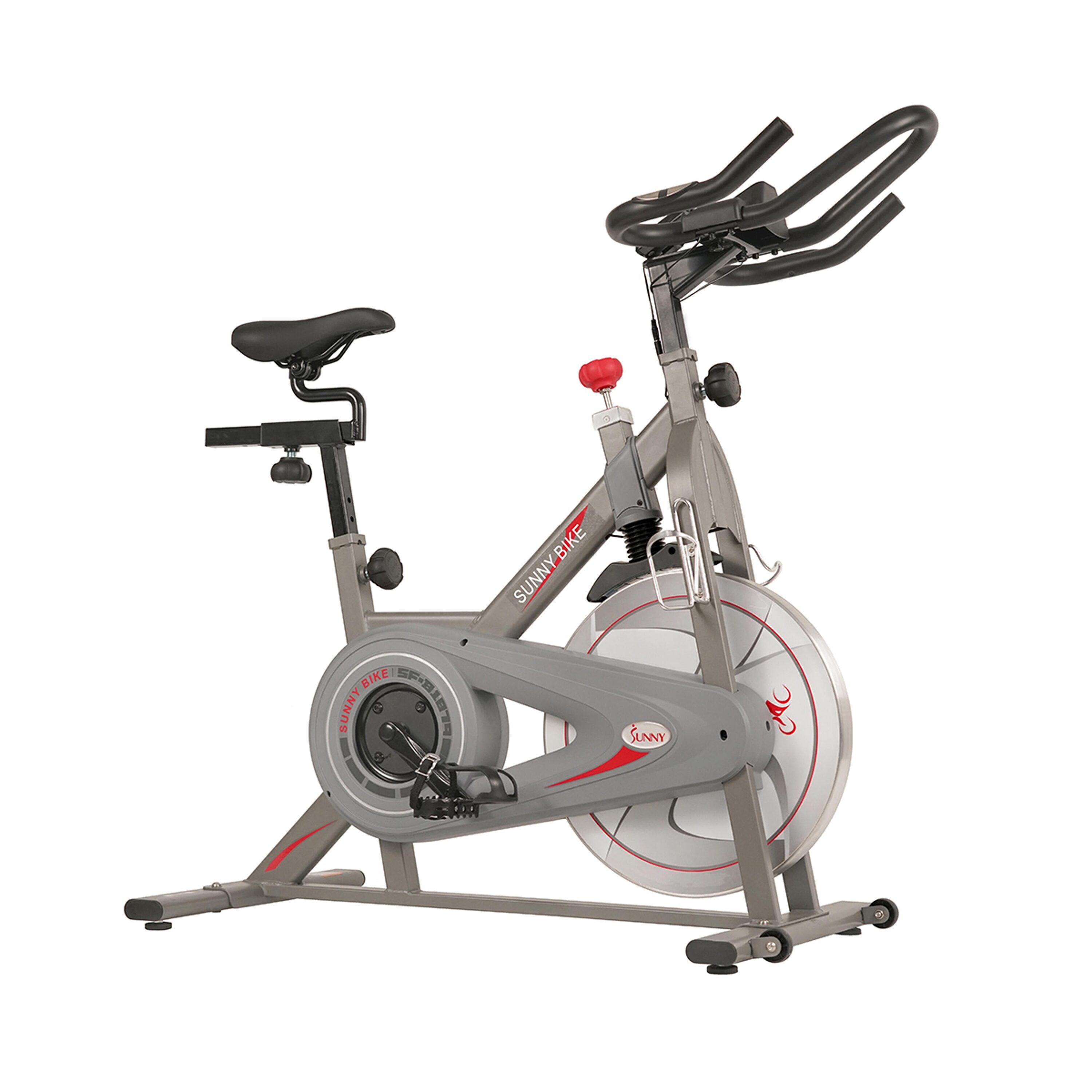 Sunny Health & Fitness Magnetic Upright Cycle Exercise Bike in the Exercise  Bikes department at