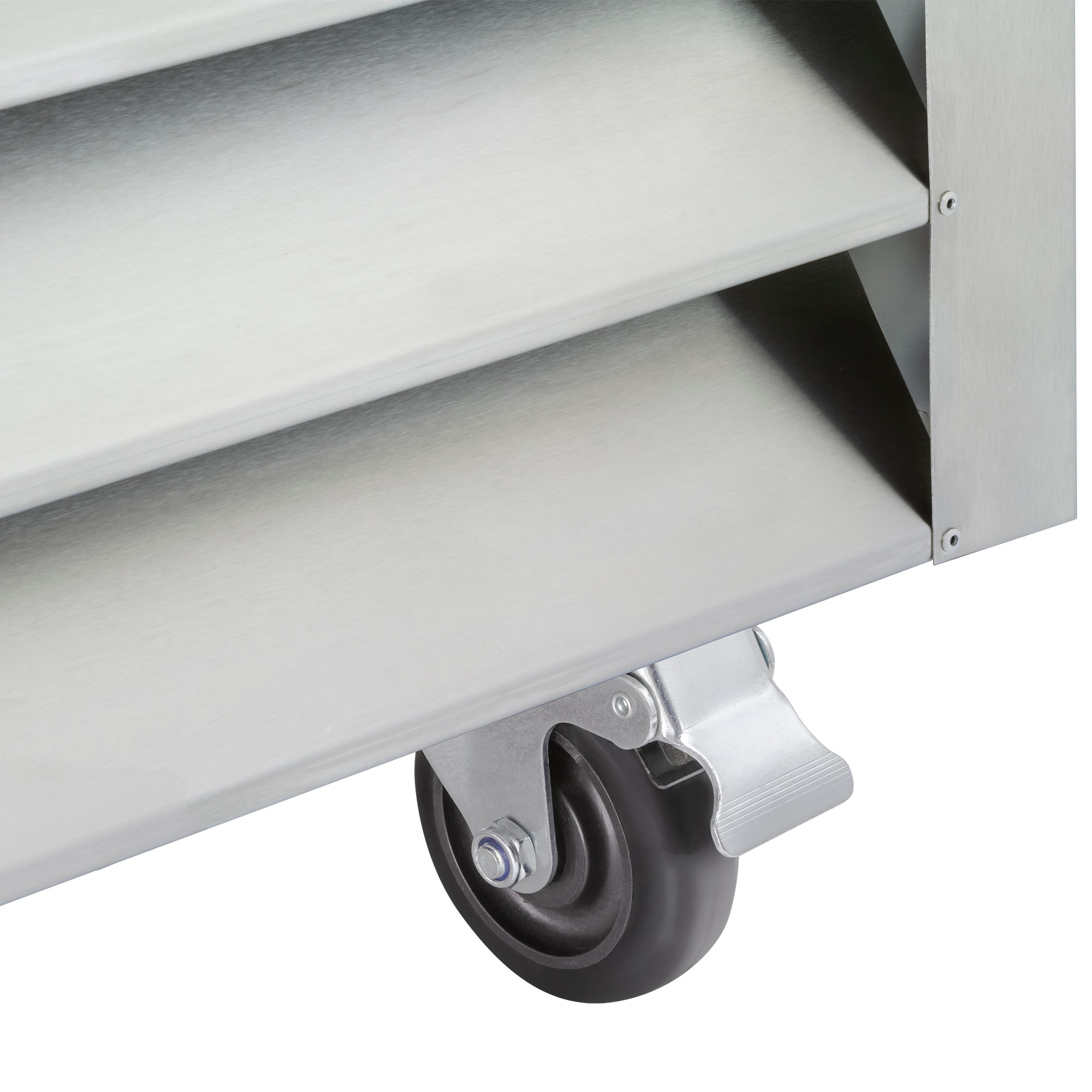 Stainless Steel Glass Door Commercial Refrigerator with LED Lighting