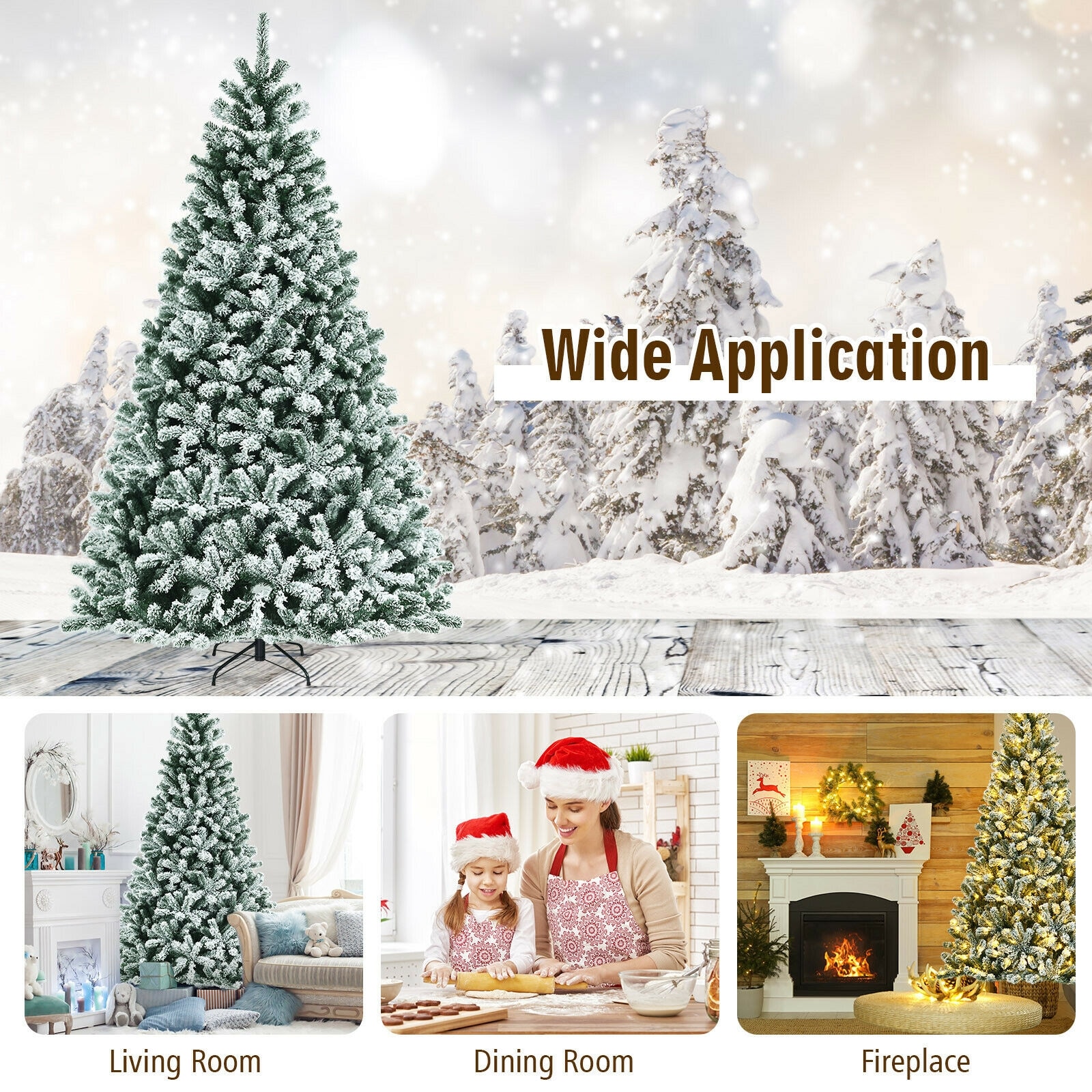 SUGIFT ZMLW014SUGHY1352 Artificial-Christmas-Trees - View #3