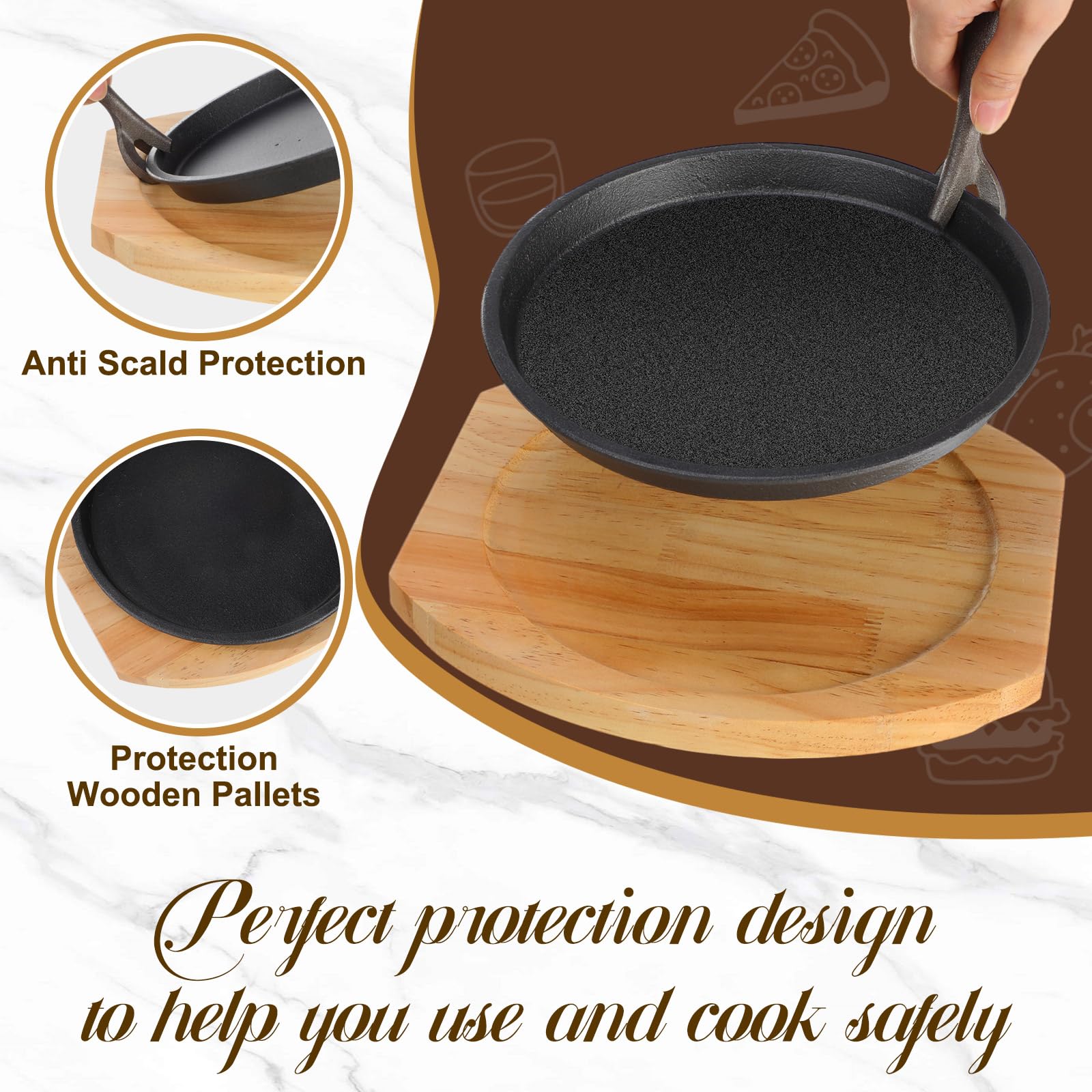 DHMHD LDH0820X385 Cooking-Pans-Skillets - View #3