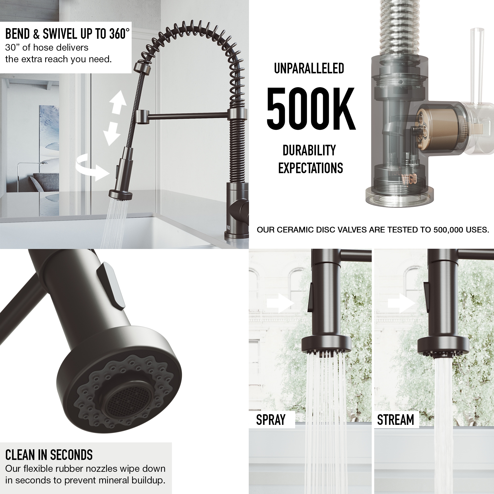 VIGO VG02001GB Kitchen-Faucets - View #6