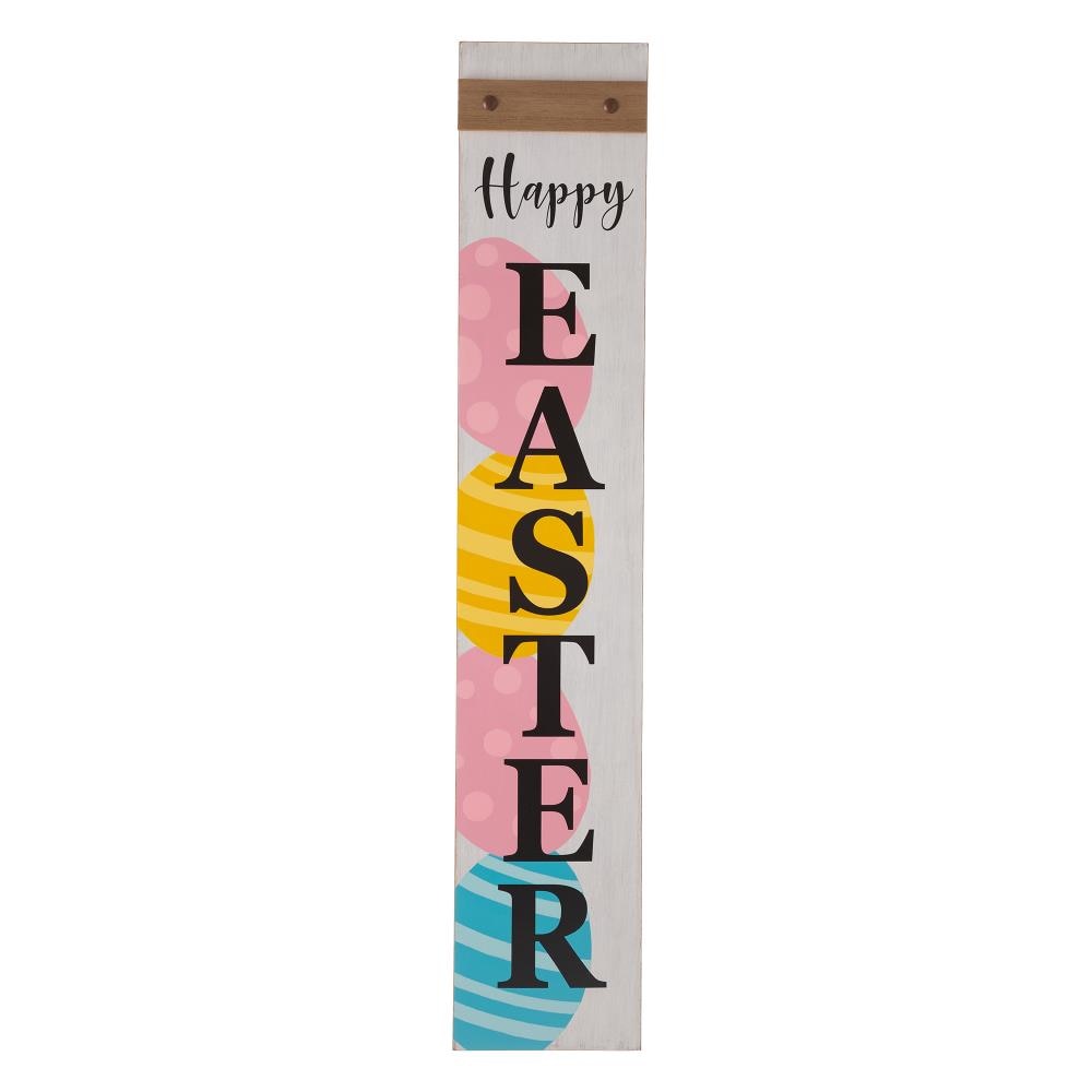 Glitzhome 2006700005 Easter Porch sign