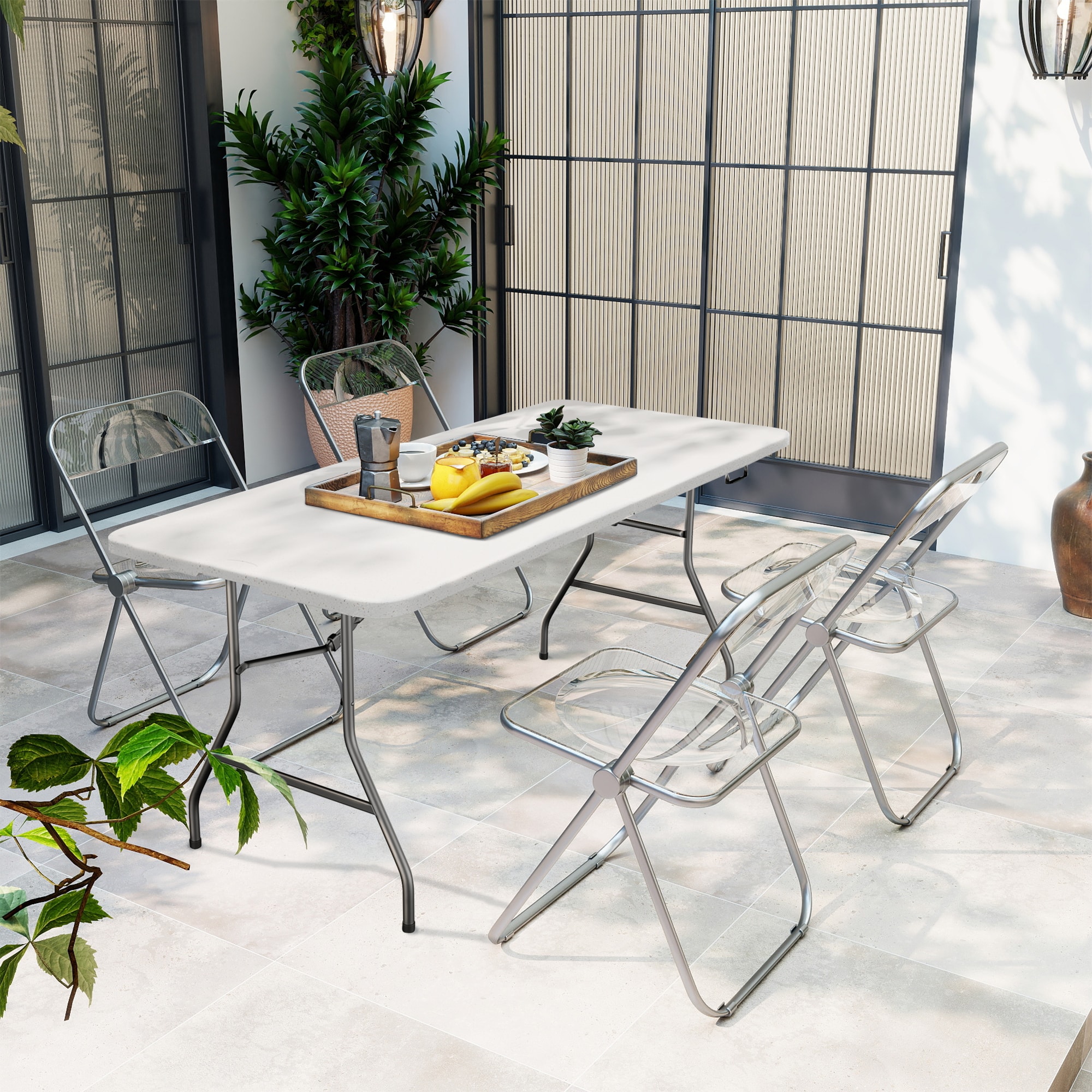 Yardgrace BSHTCS027WH1 Folding-Tables - View #3
