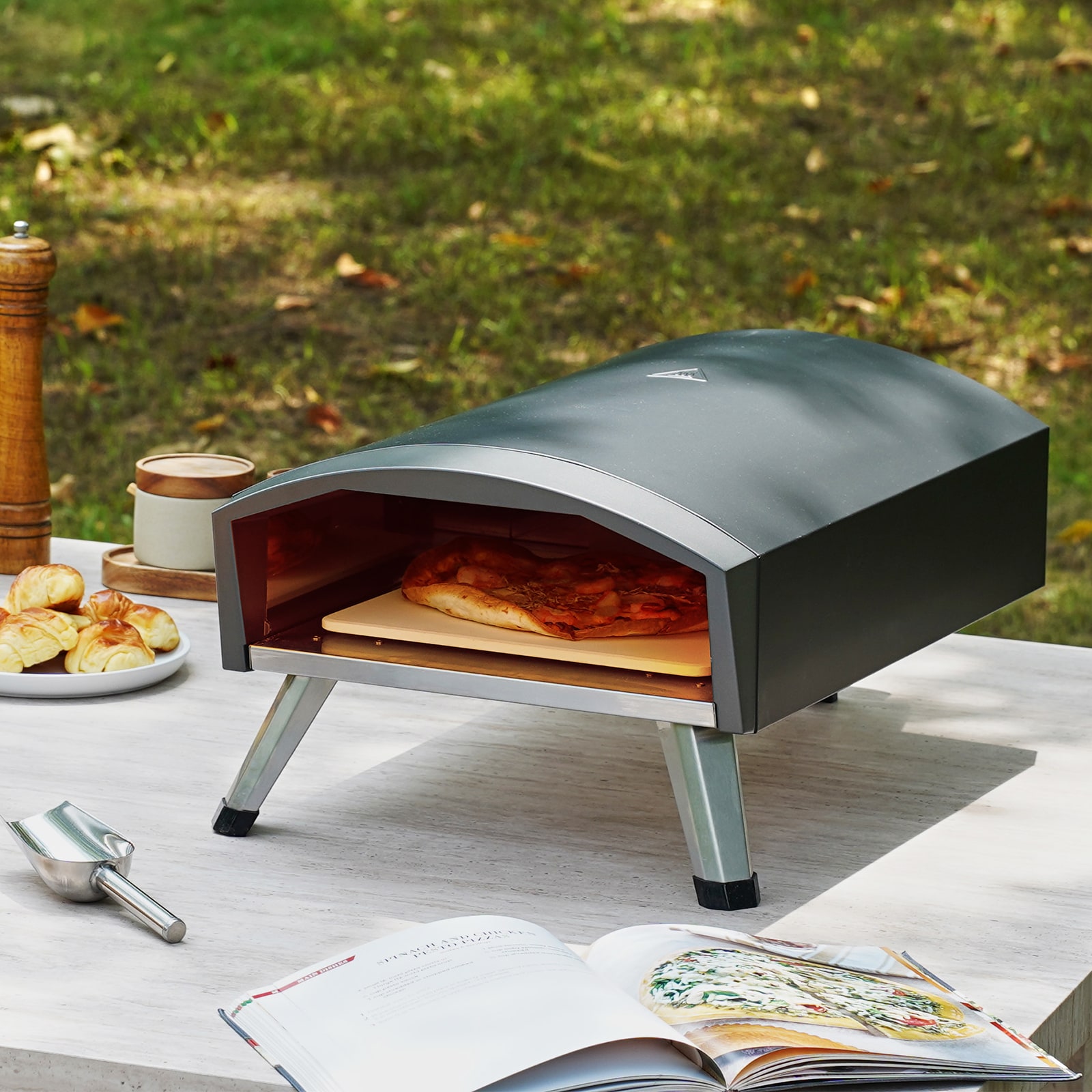 VEVOR BXPSLWPTWXZGNI9RBV0 Outdoor-Pizza-Ovens - View #2