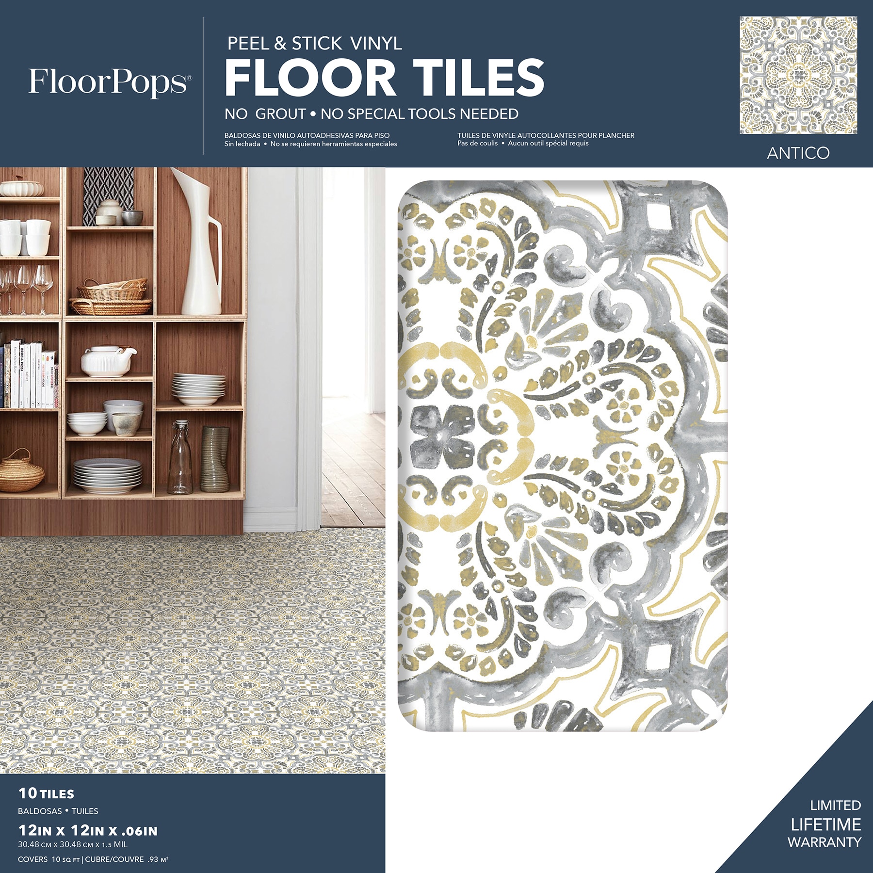 FloorPops TFP2947 Vinyl-Tiles - View #11