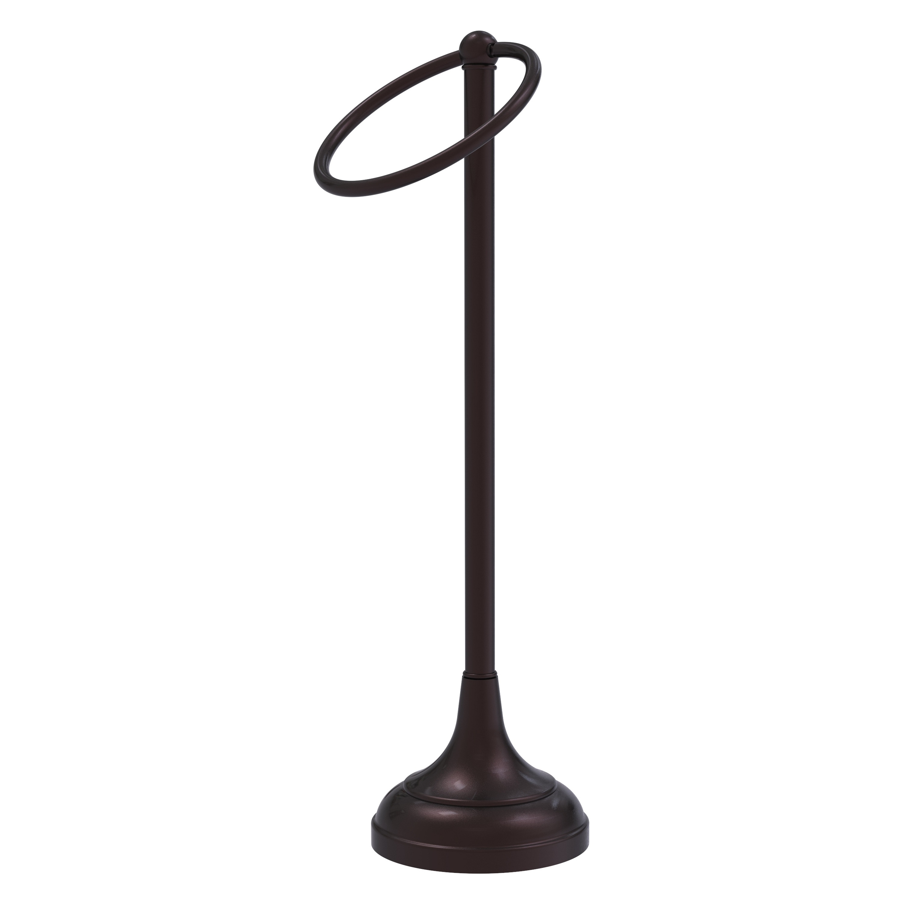 Allied Brass TR-10-ABZ Tribecca Antique Bronze Freestanding countertop Single Towel Ring