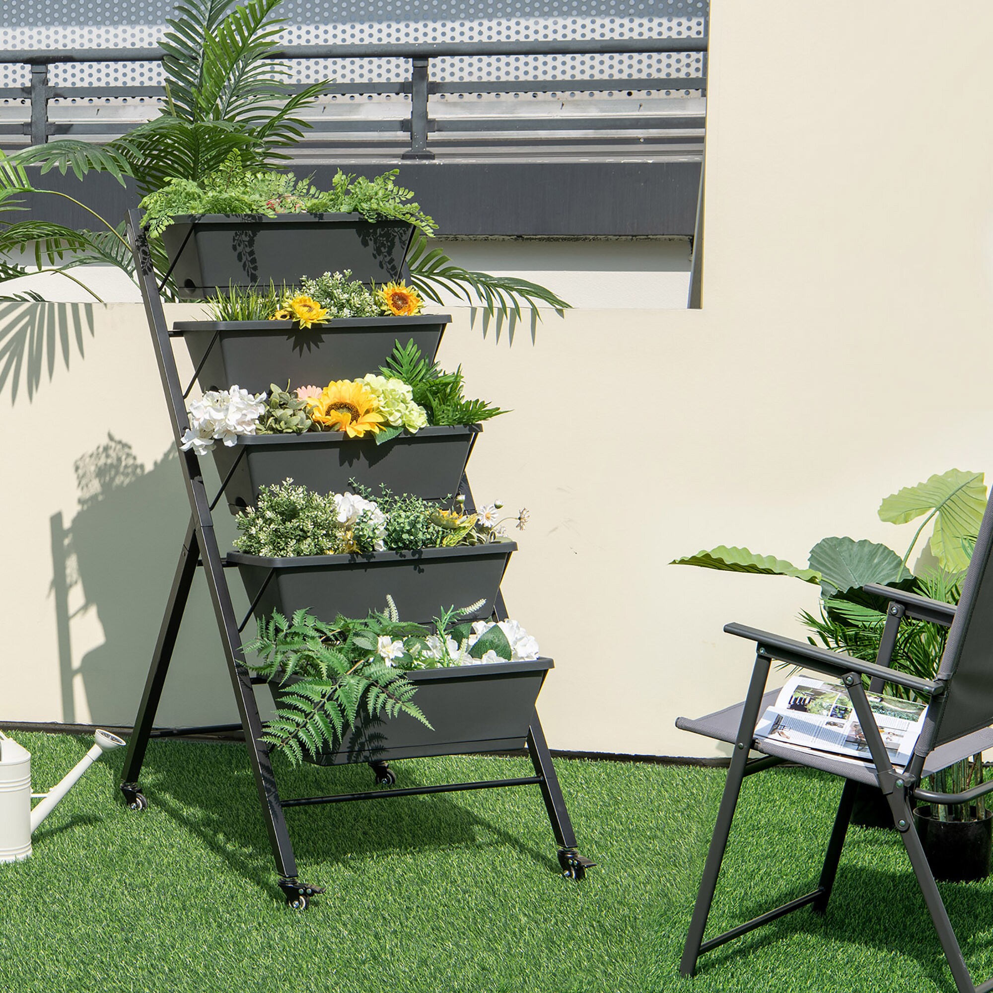 Costway LWS00591 Raised-Planter-Boxes - View #8
