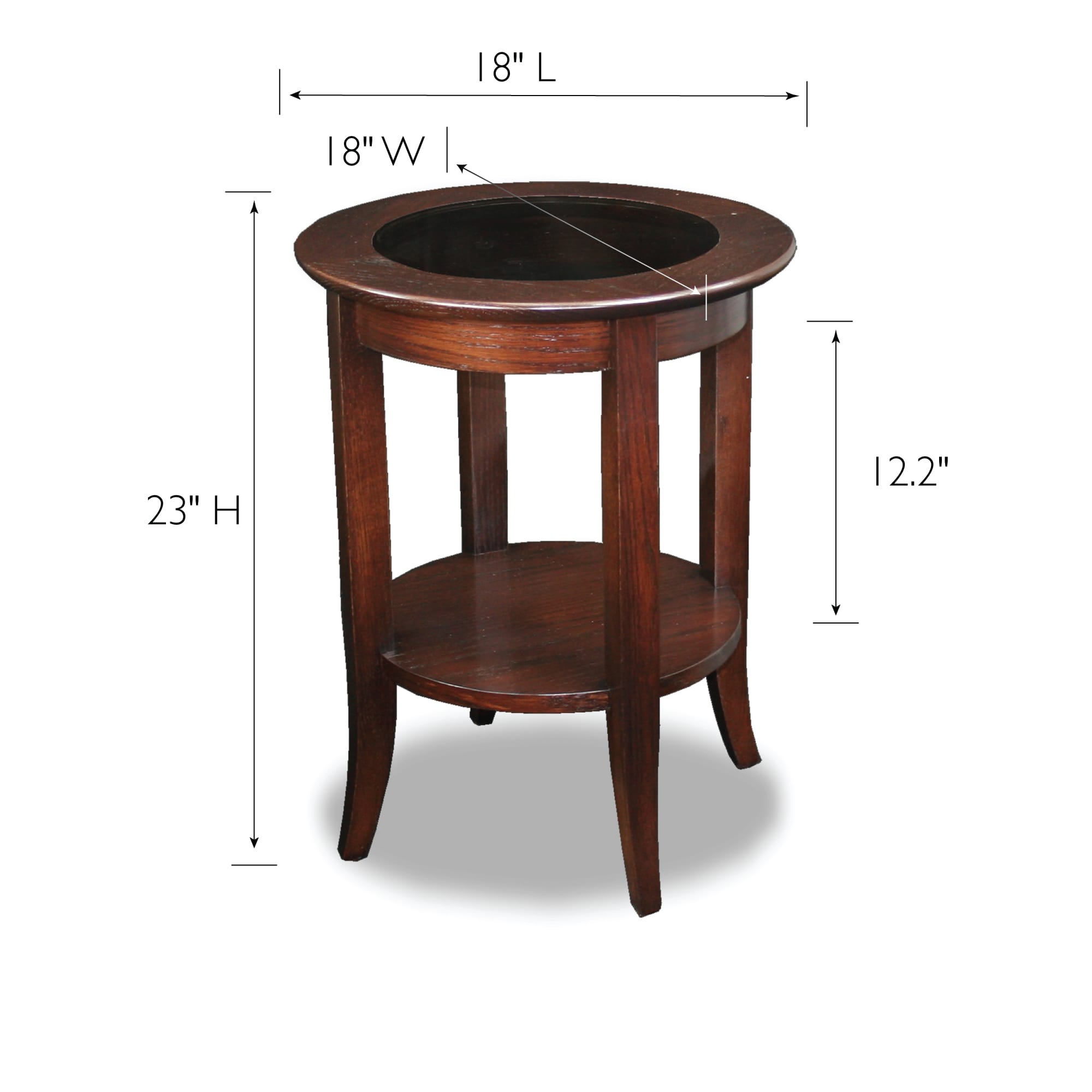 Leick Home 10036 End-Tables - View #2