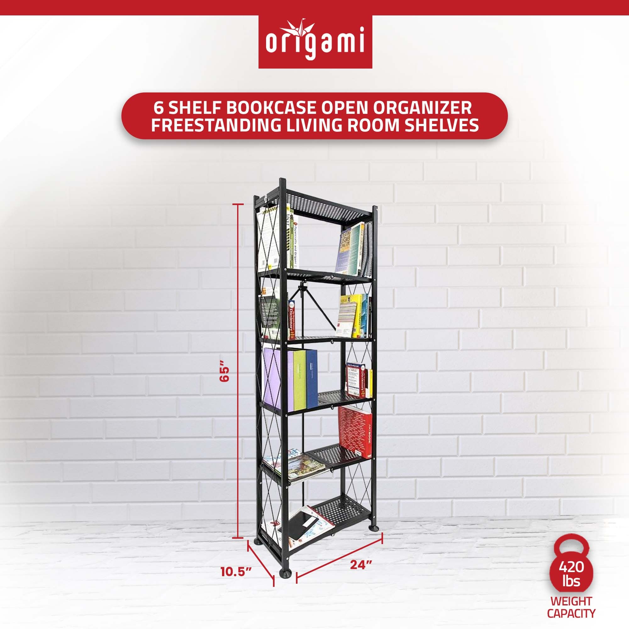 Origami 130293 Free-Standing-Shelving - View #2